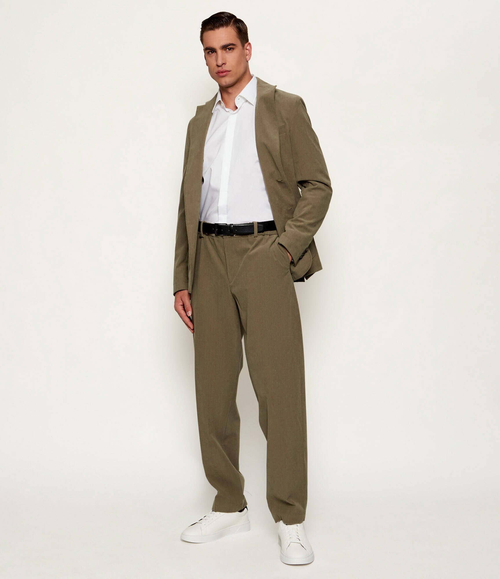 BOSS Black Pantaloni P-Phil-RDS-WG-254F | Relaxed fit