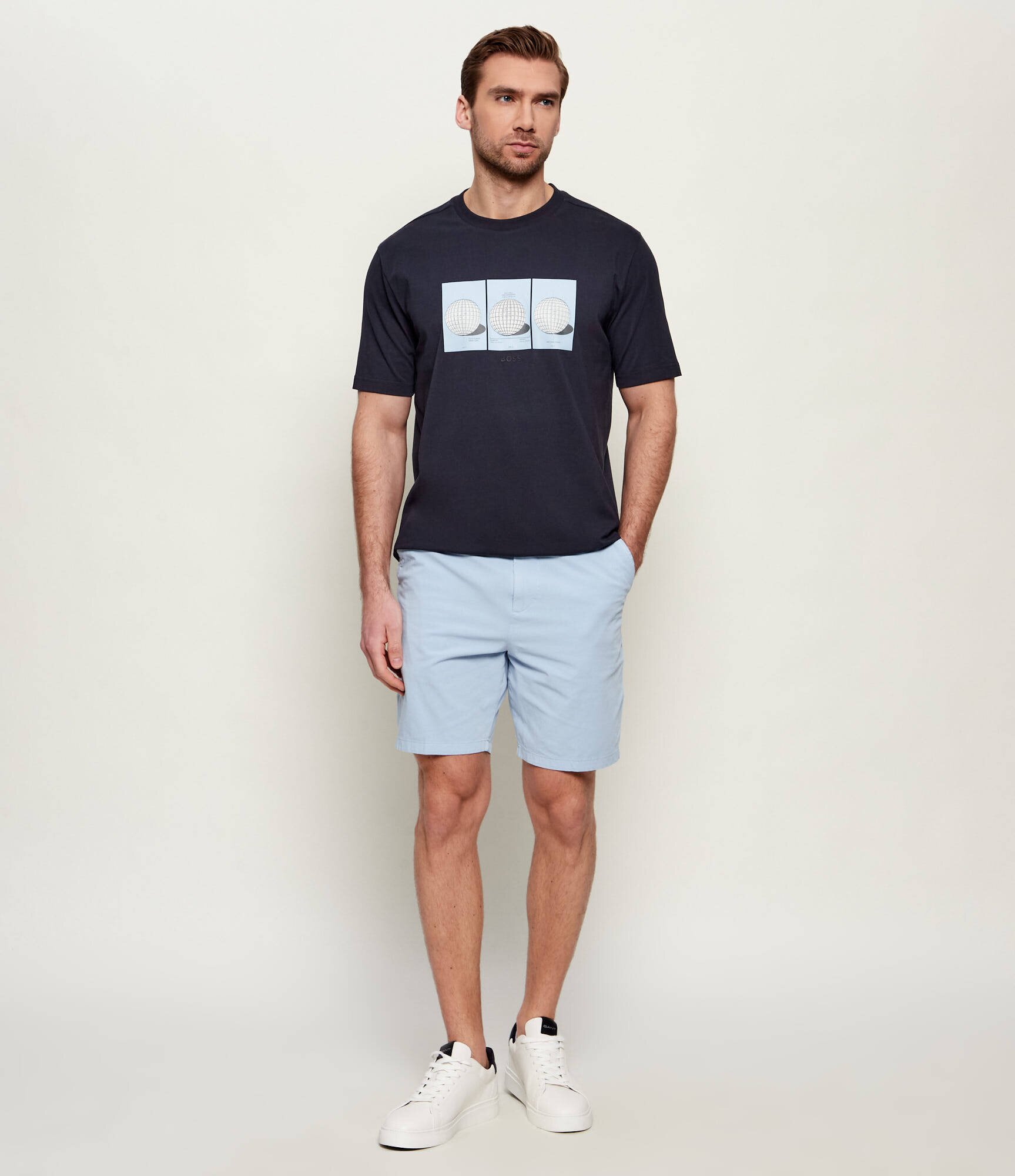 BOSS Black Pantaloni scurți chino H-Kane1 | Modern fit