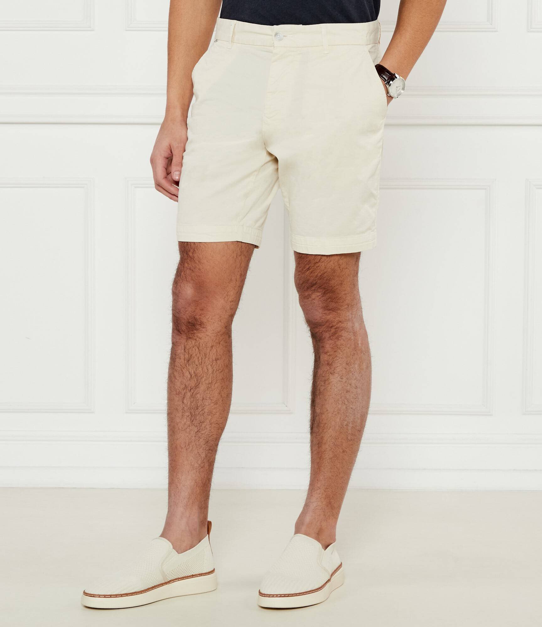 BOSS Black Pantaloni scurți chino H-Slice | Slim Fit