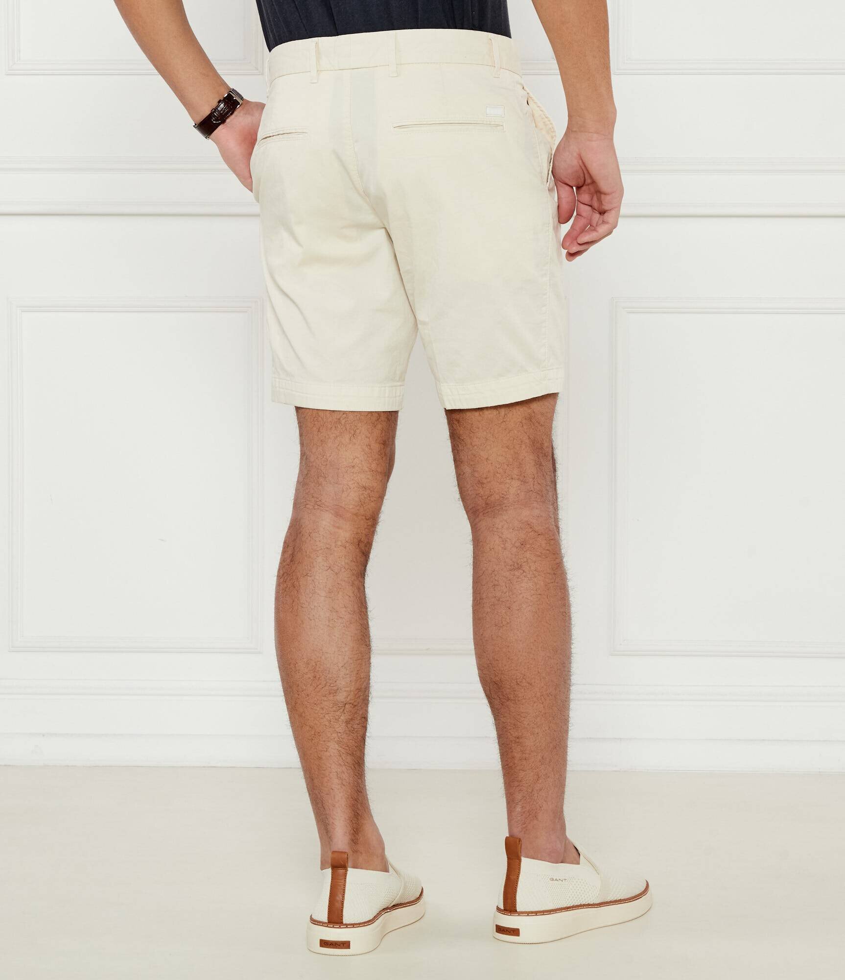 BOSS Black Pantaloni scurți chino H-Slice | Slim Fit