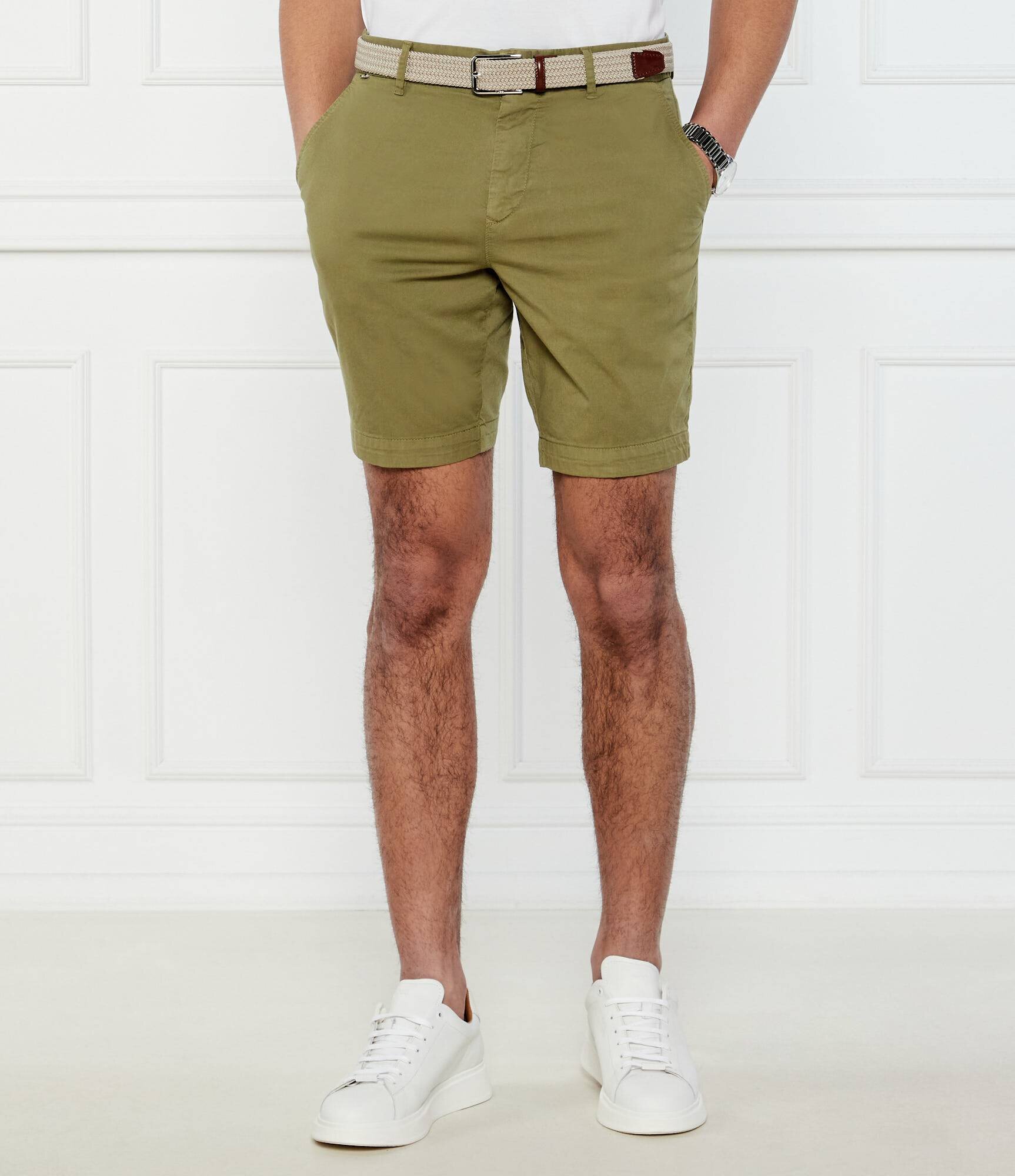 BOSS Black Pantaloni scurți chino H-Slice | Slim Fit