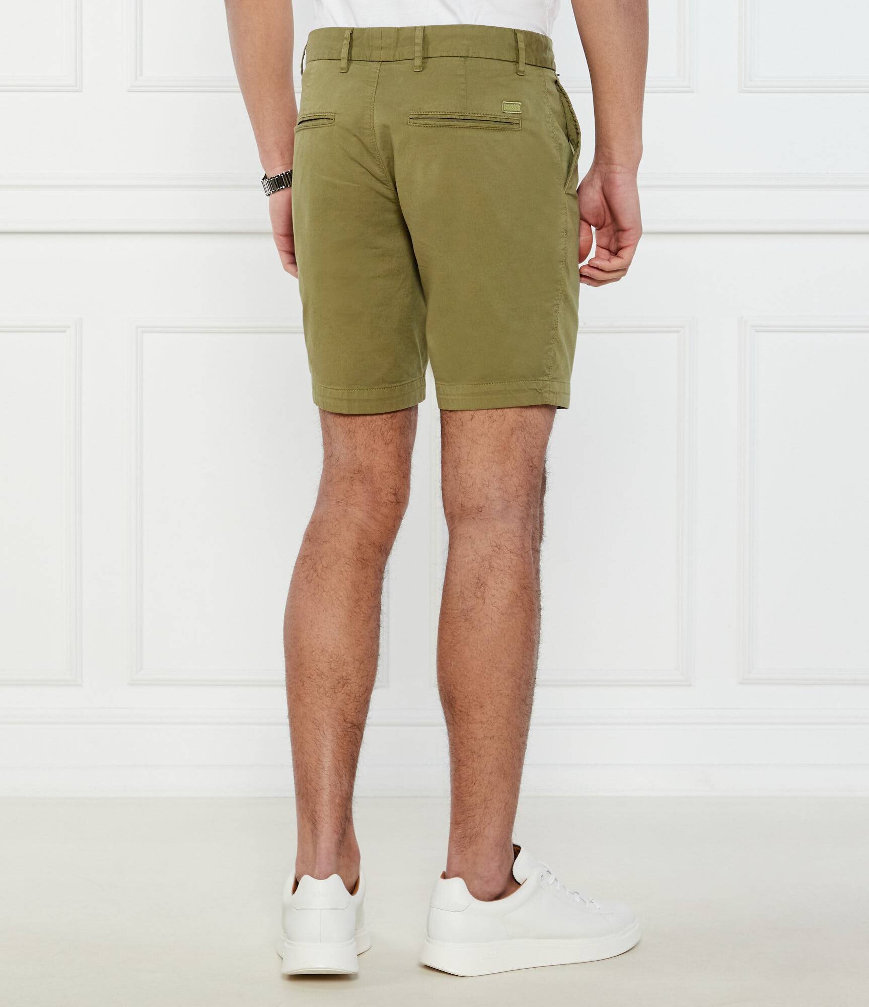 BOSS Black Pantaloni scurți chino H-Slice | Slim Fit