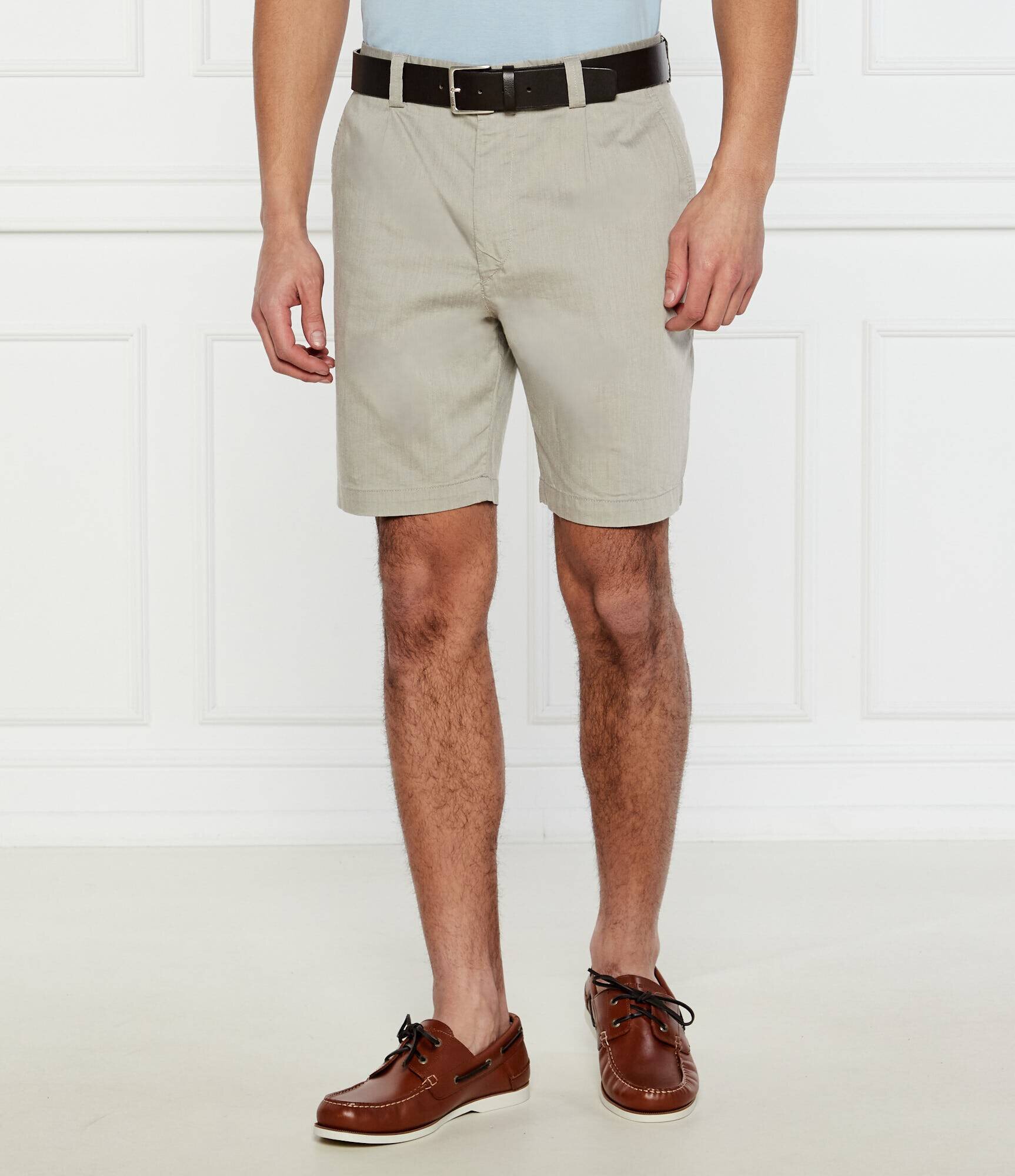 BOSS Black Pantaloni scurți chino P-Perin | Tapered fit