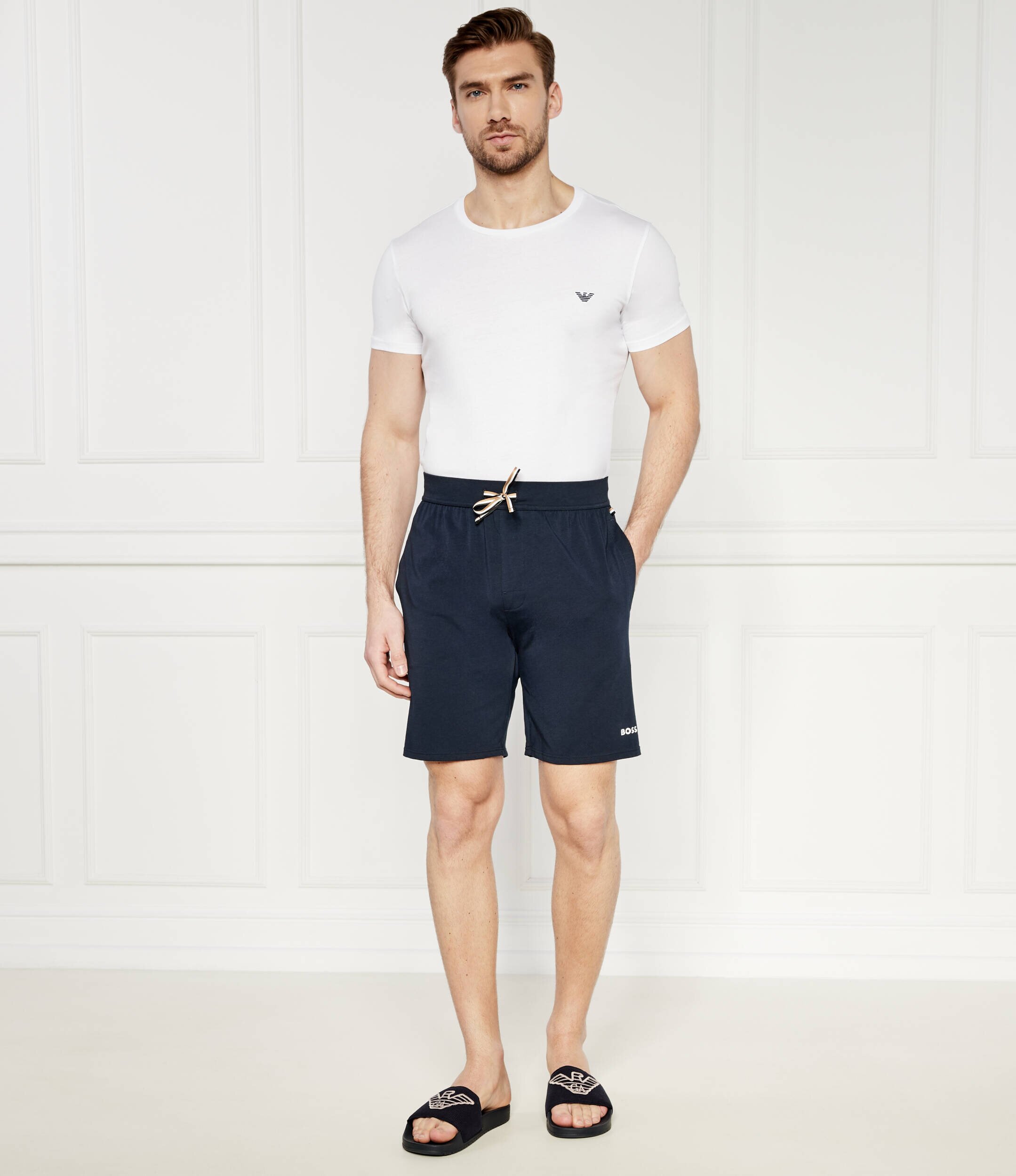 BOSS Black Pantaloni scurți de pijama Unique | Regular Fit