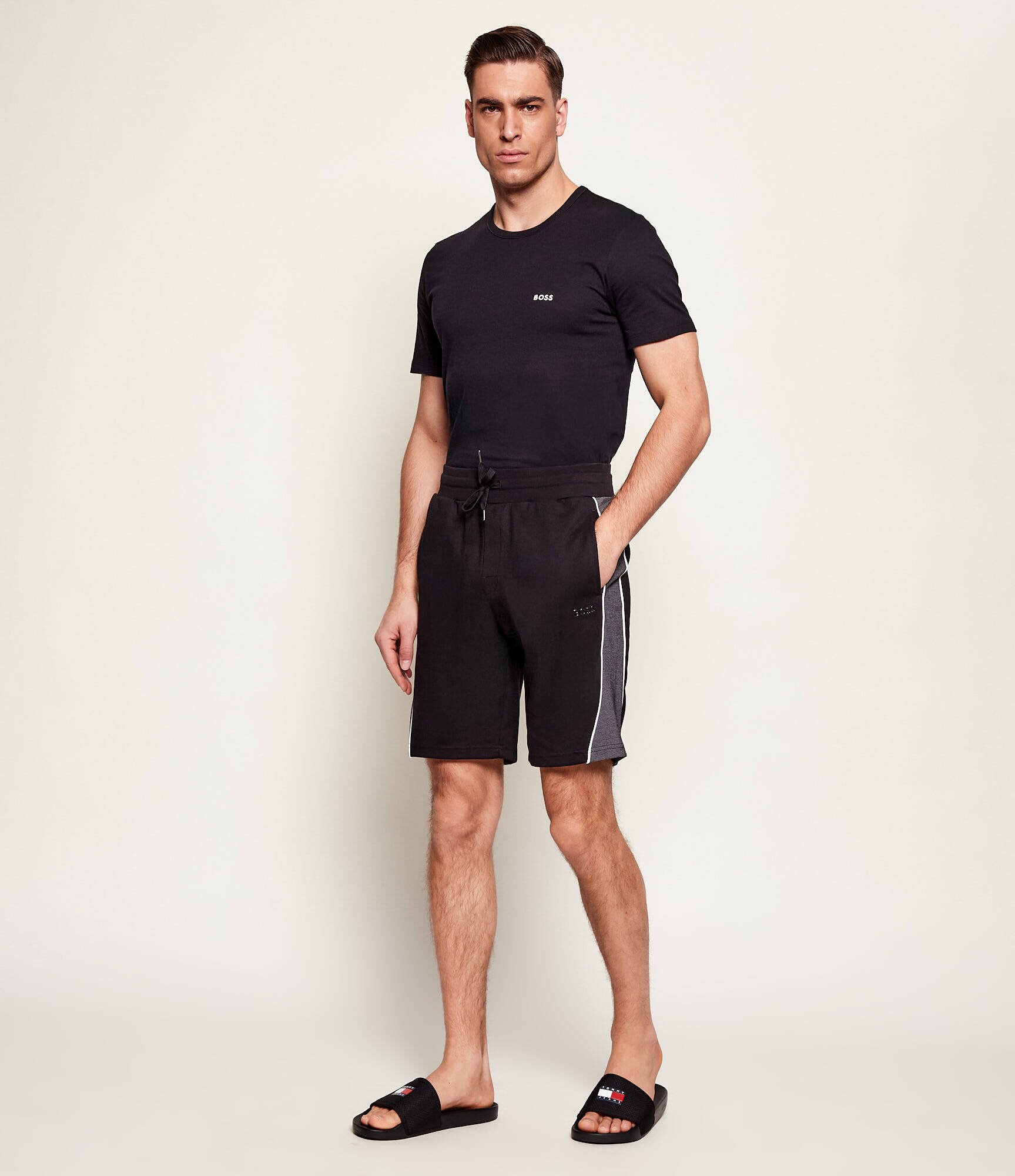 BOSS Black Pantaloni scurți | Straight fit