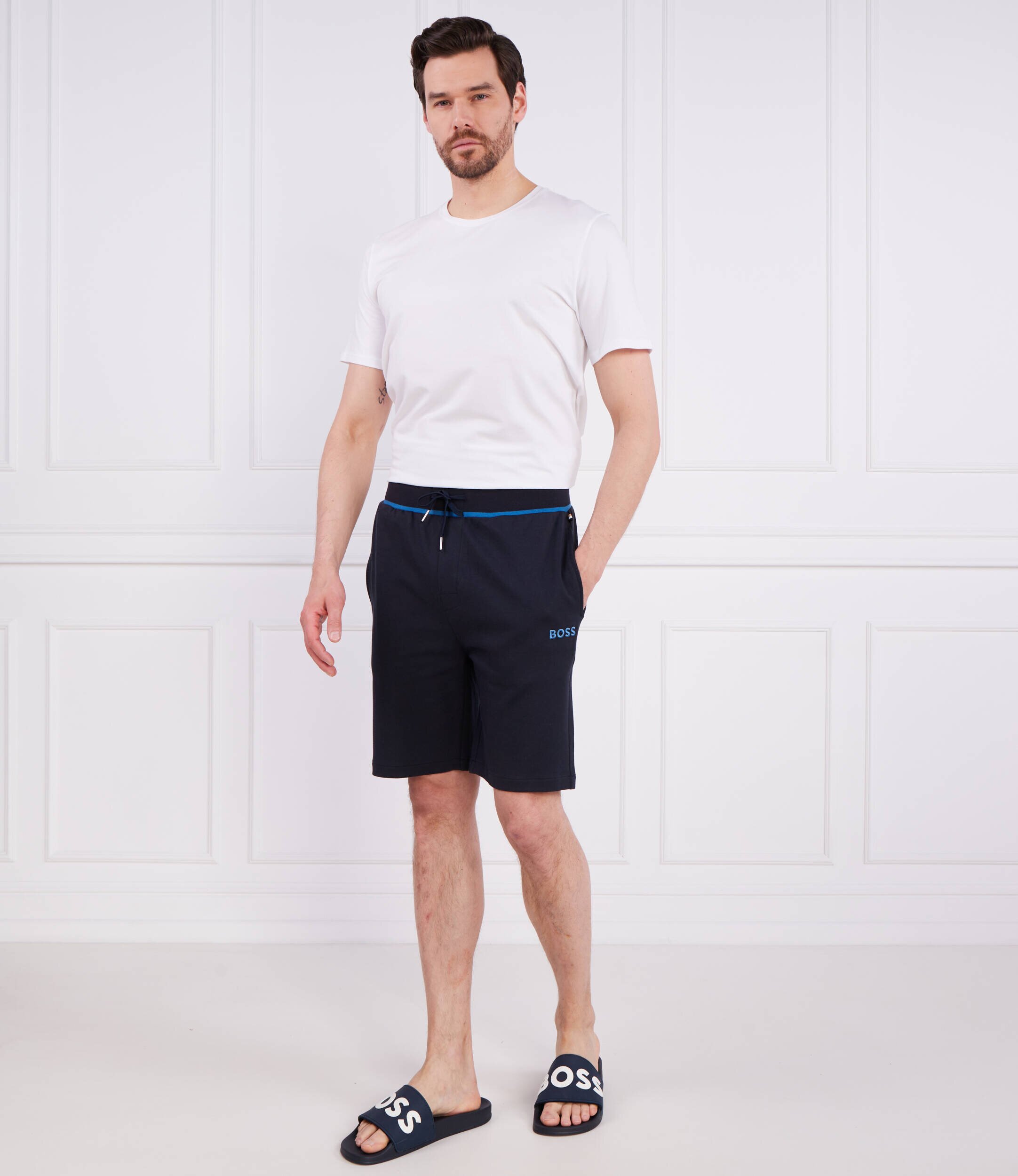 BOSS Black Pantaloni scurți Tracksuit | Regular Fit