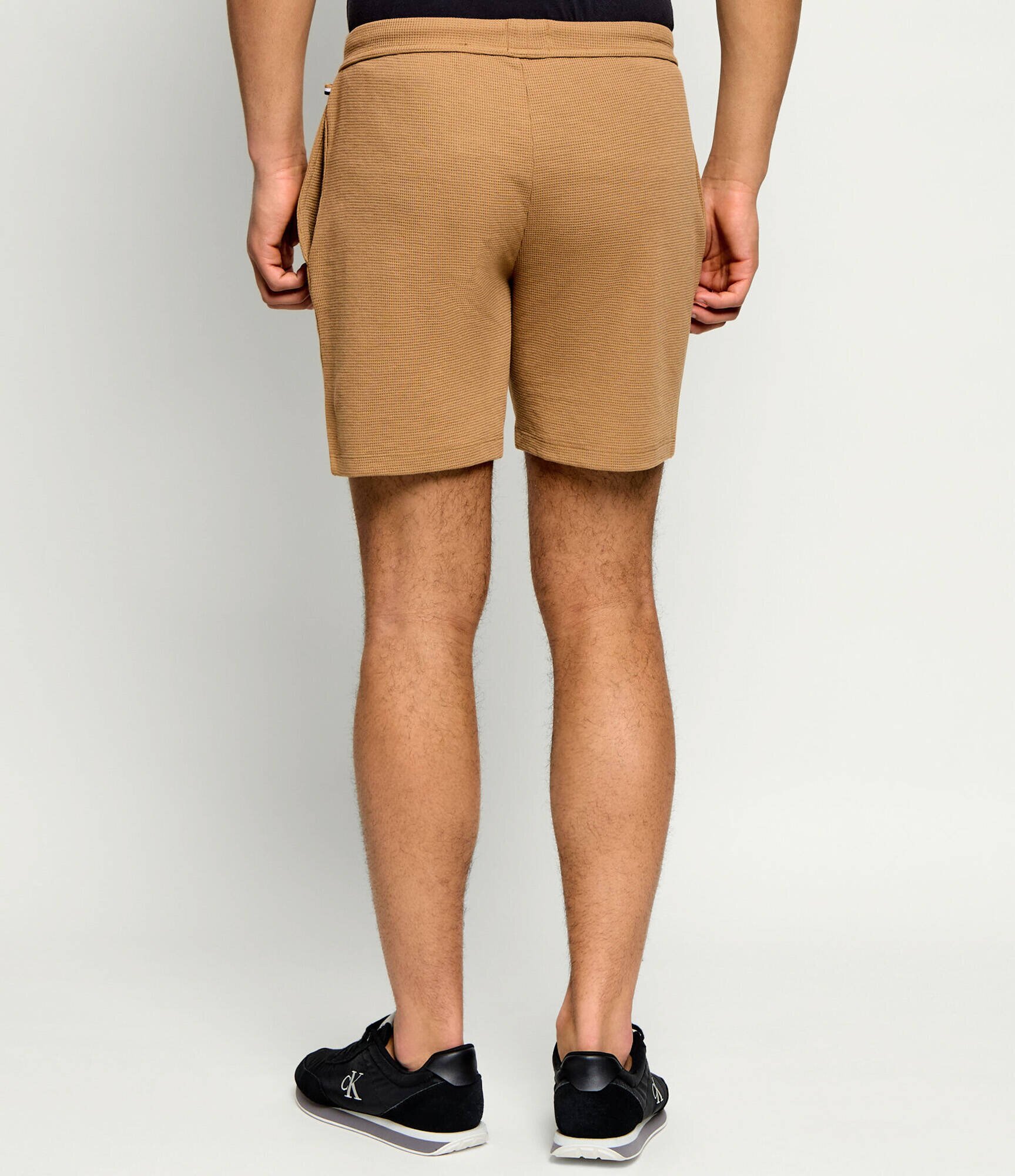 BOSS Black Pantaloni scurți Waffle | regular fit