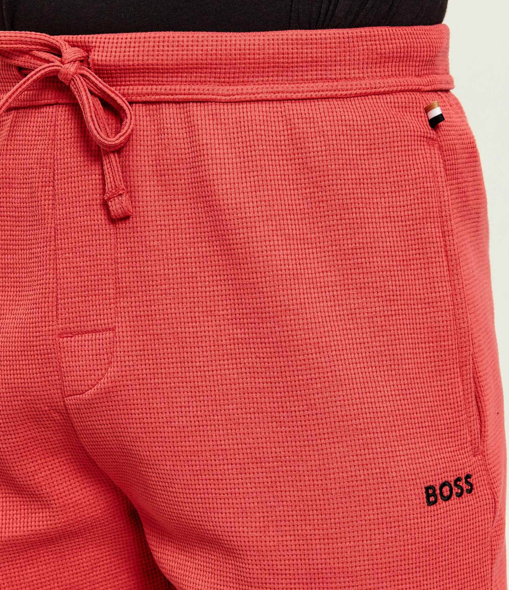 BOSS Black Pantaloni scurți Waffle | regular fit