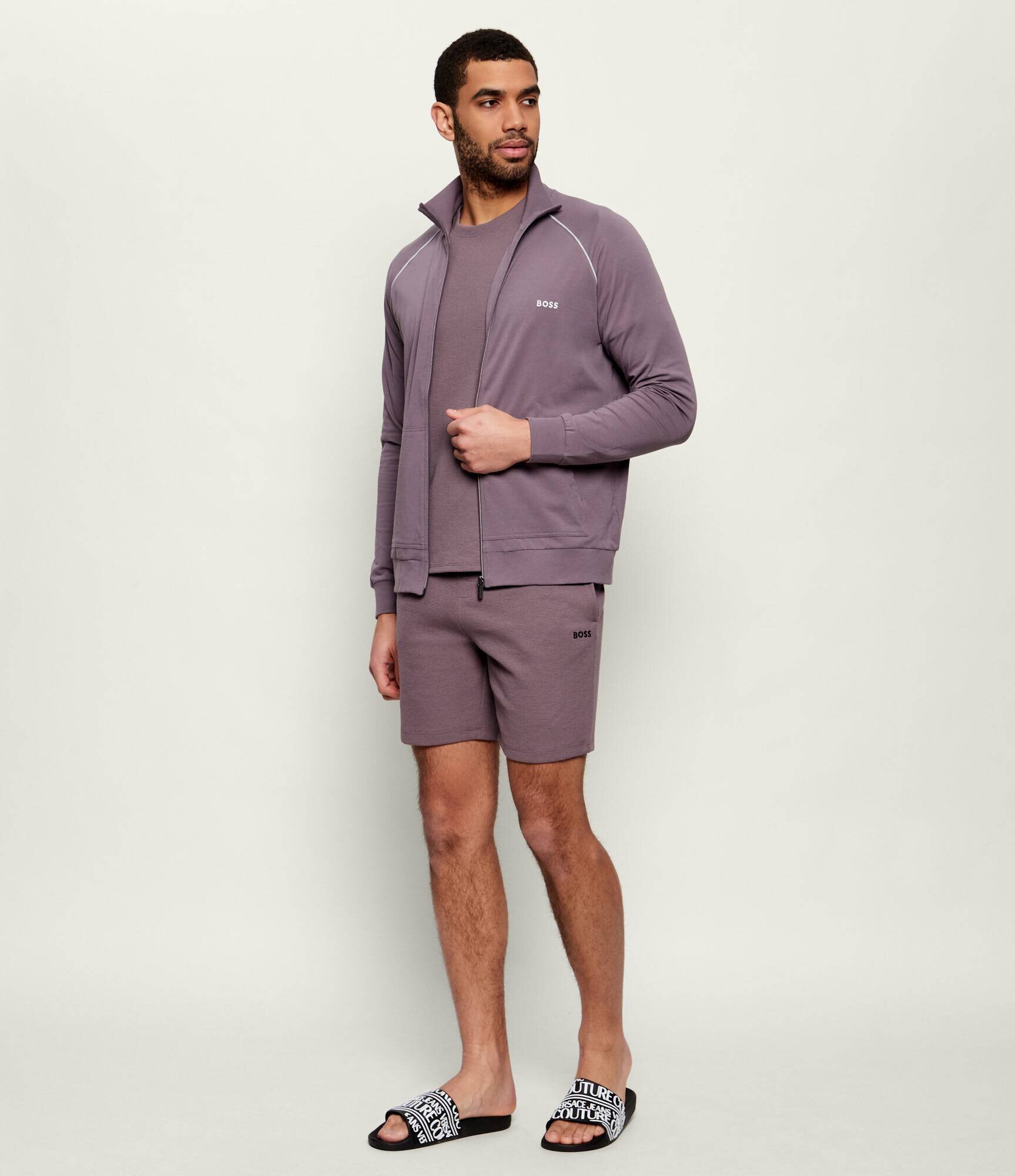 BOSS Black Pantaloni scurți Waffle | regular fit