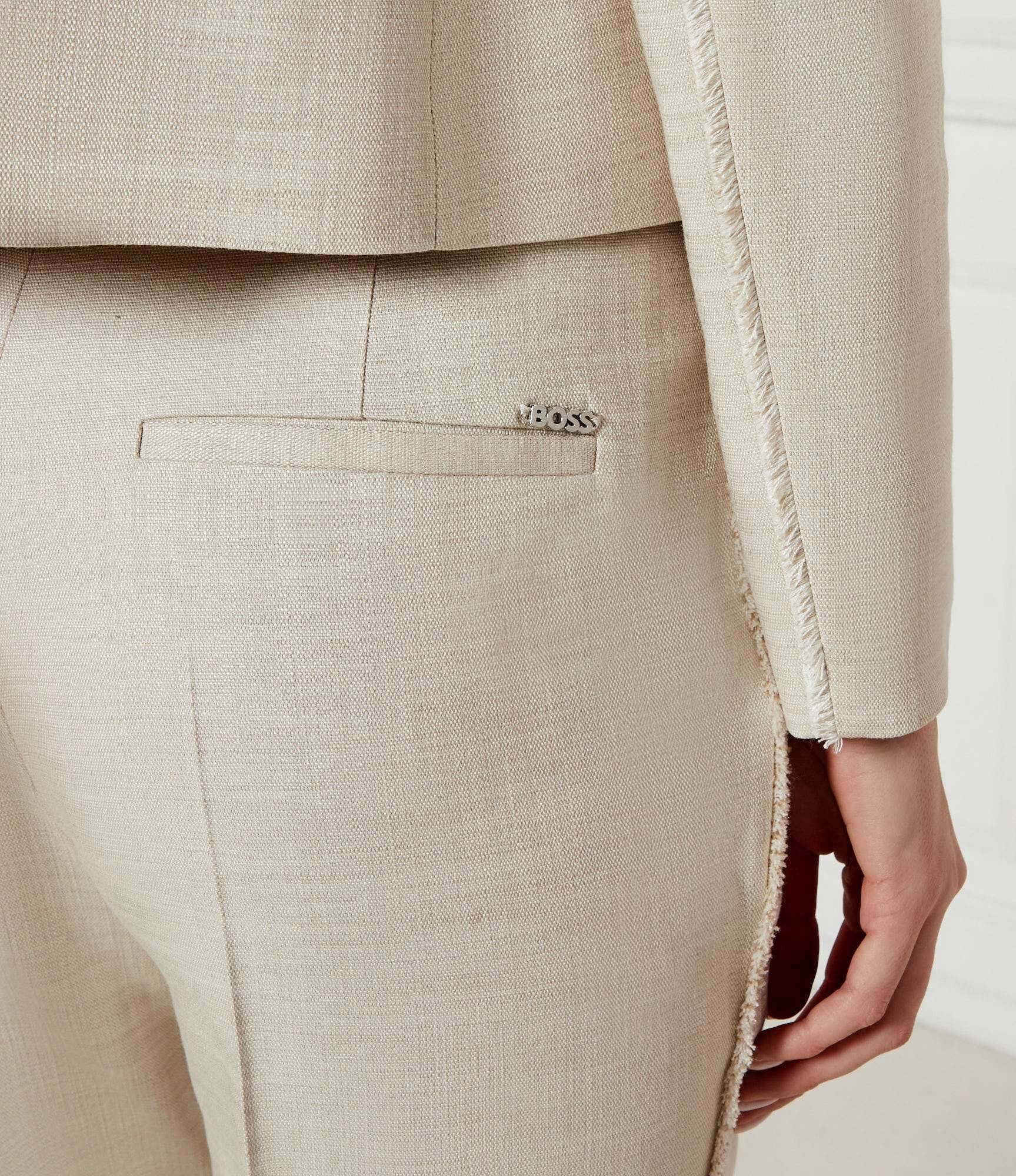 BOSS Black Pantaloni Tanya2 | Loose fit