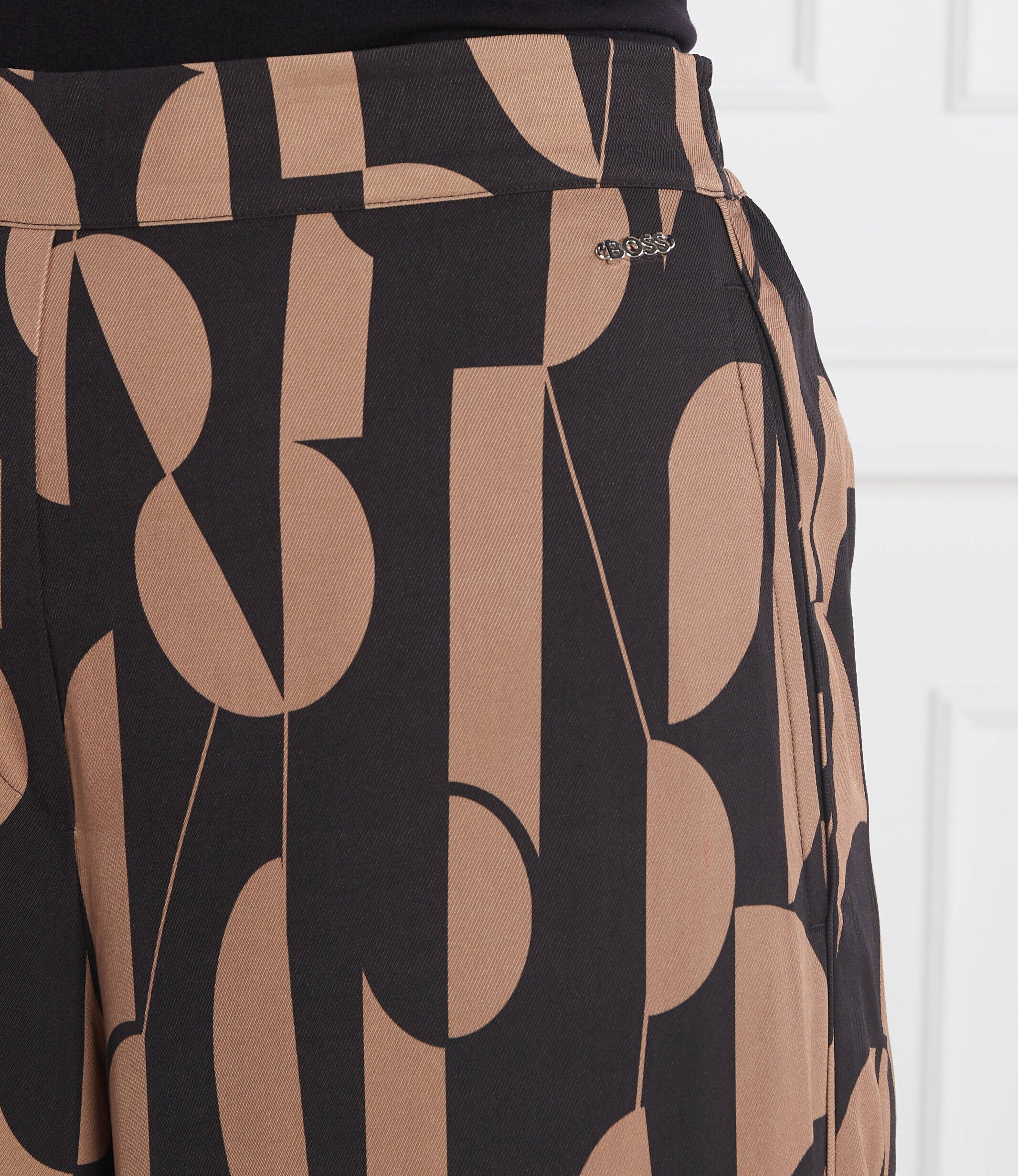 BOSS Black Pantaloni Teleta | Oversize fit