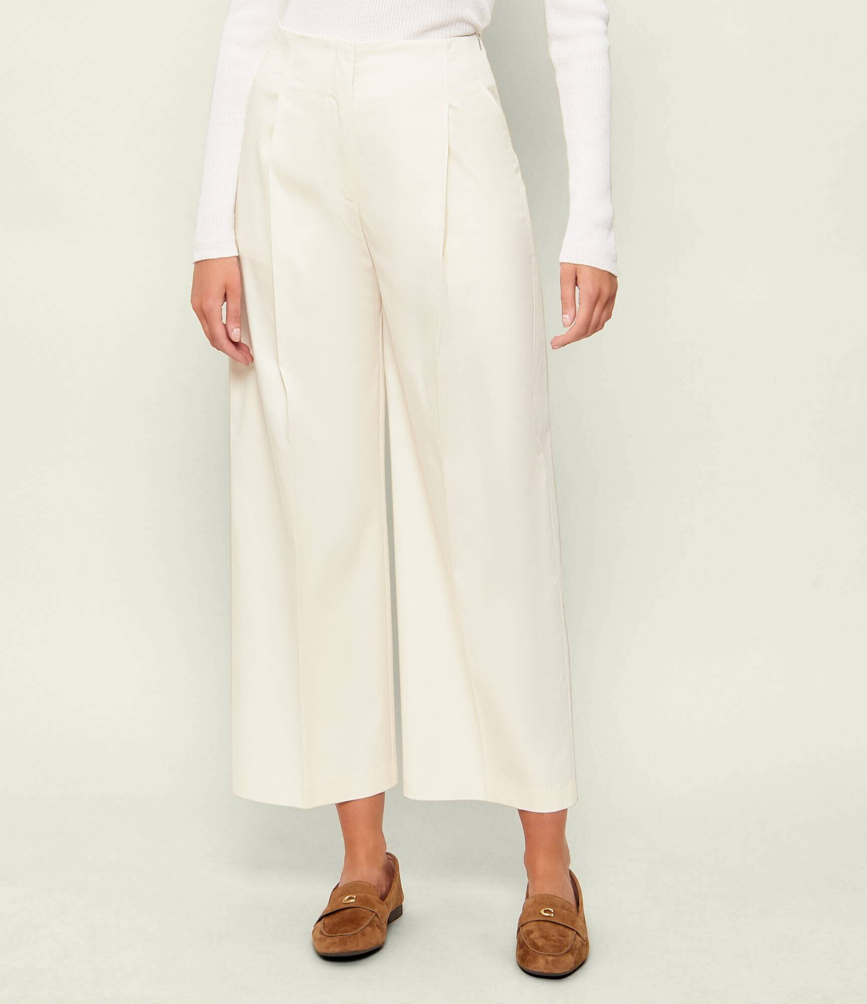 BOSS Black Pantaloni Tulotta | Relaxed fit | high waist