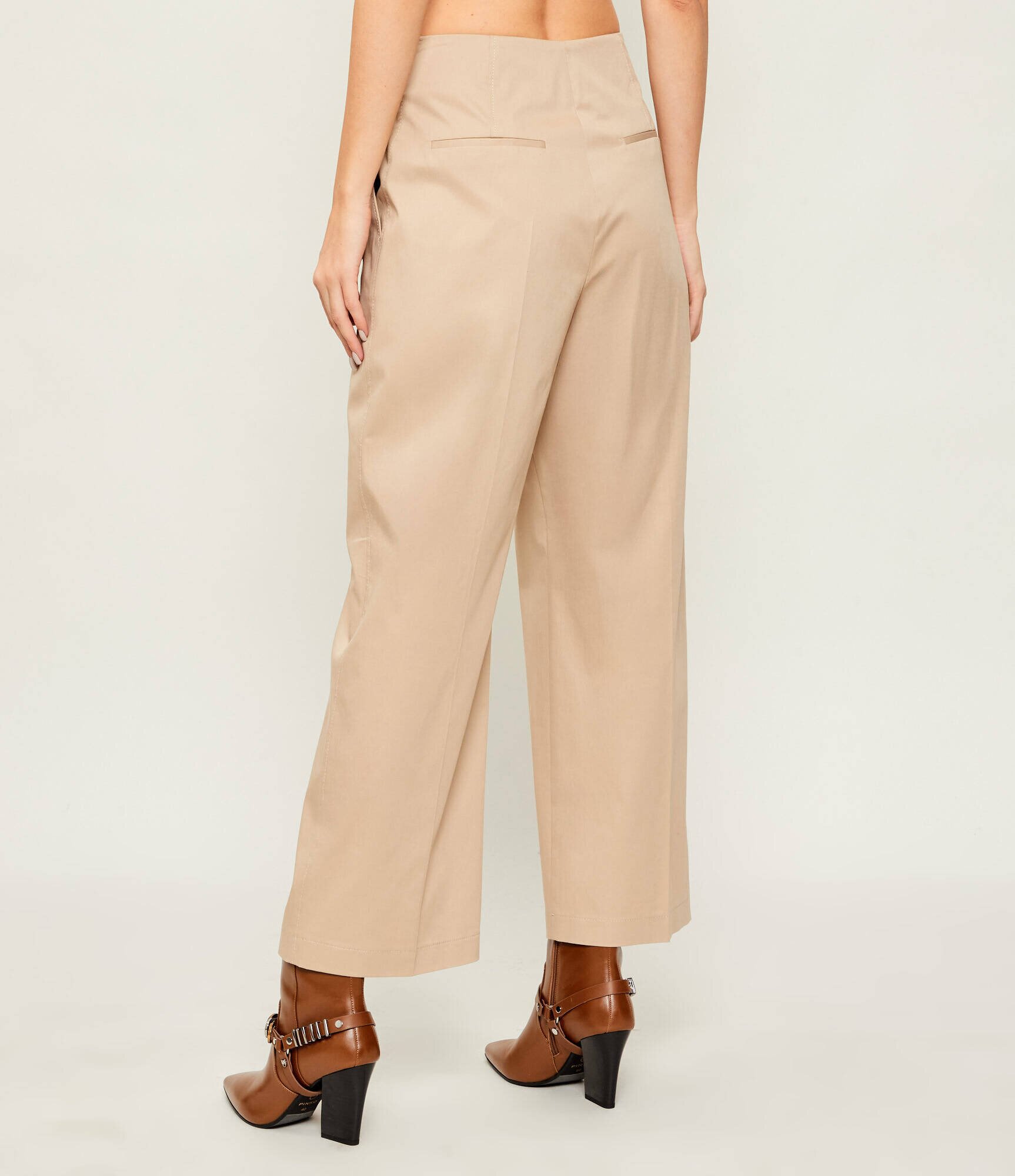 BOSS Black Pantaloni Tulotta | Relaxed fit | high waist