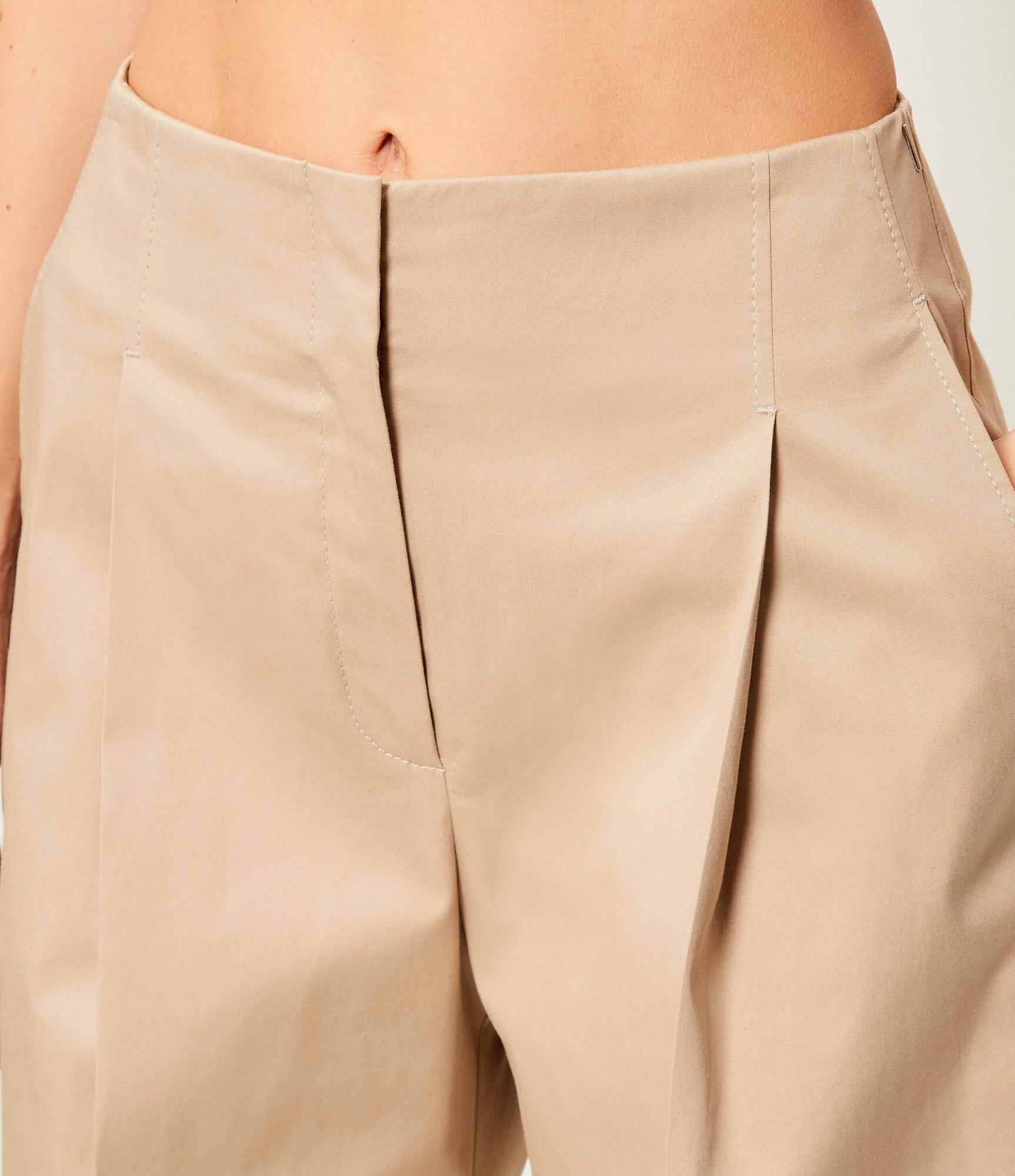 BOSS Black Pantaloni Tulotta | Relaxed fit | high waist