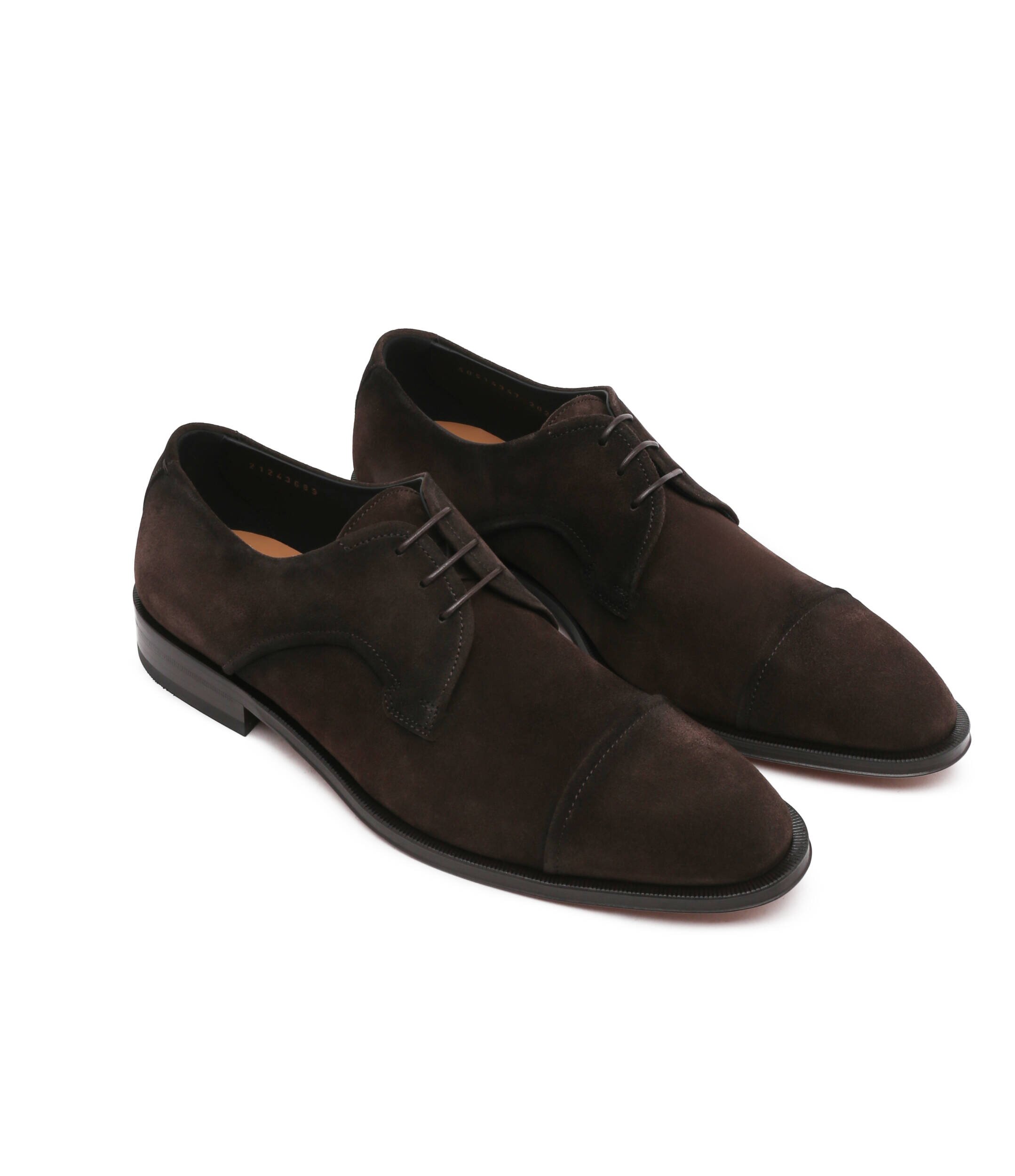 BOSS Black Pantofi derby Derrek_Derb_sdctly | piele întoarsă
