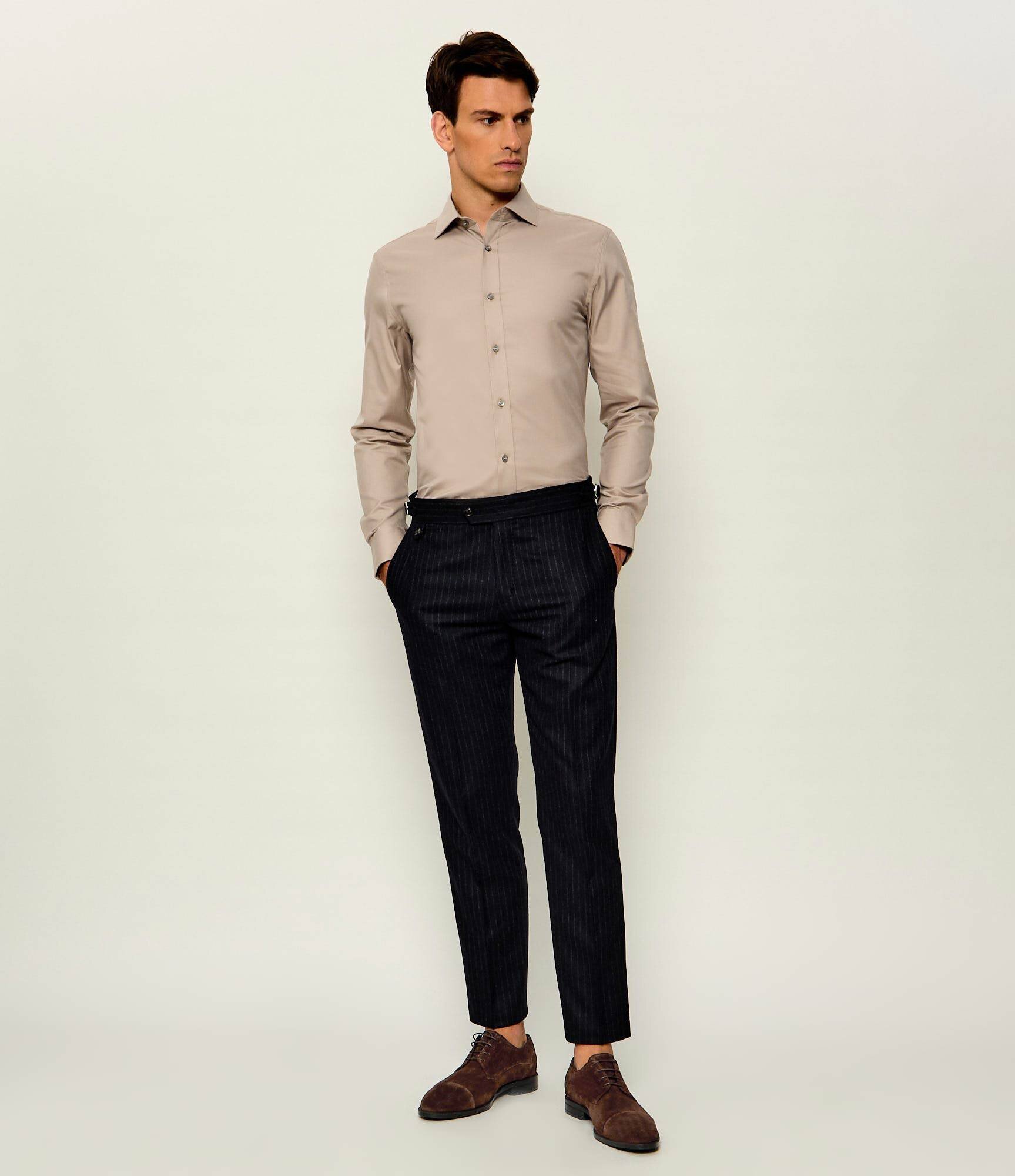 BOSS Black Pantofi derby Tayil_Derb_sdct | piele întoarsă