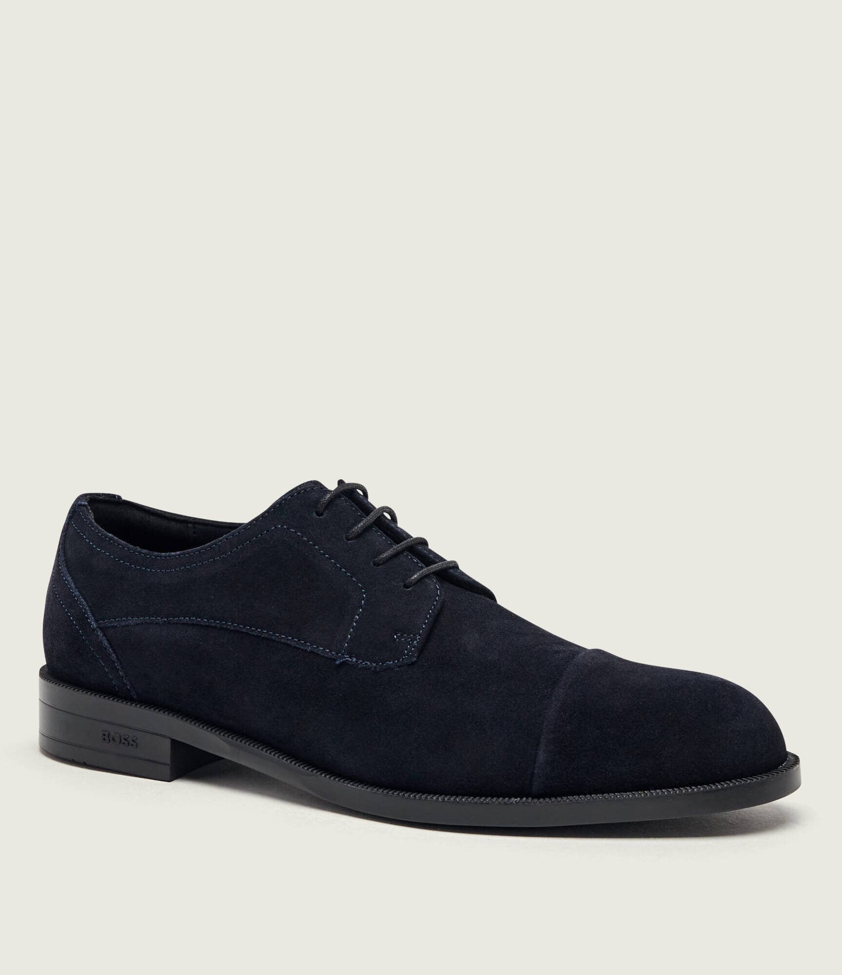 BOSS Black Pantofi derby Tayil_Derb_sdct | piele întoarsă