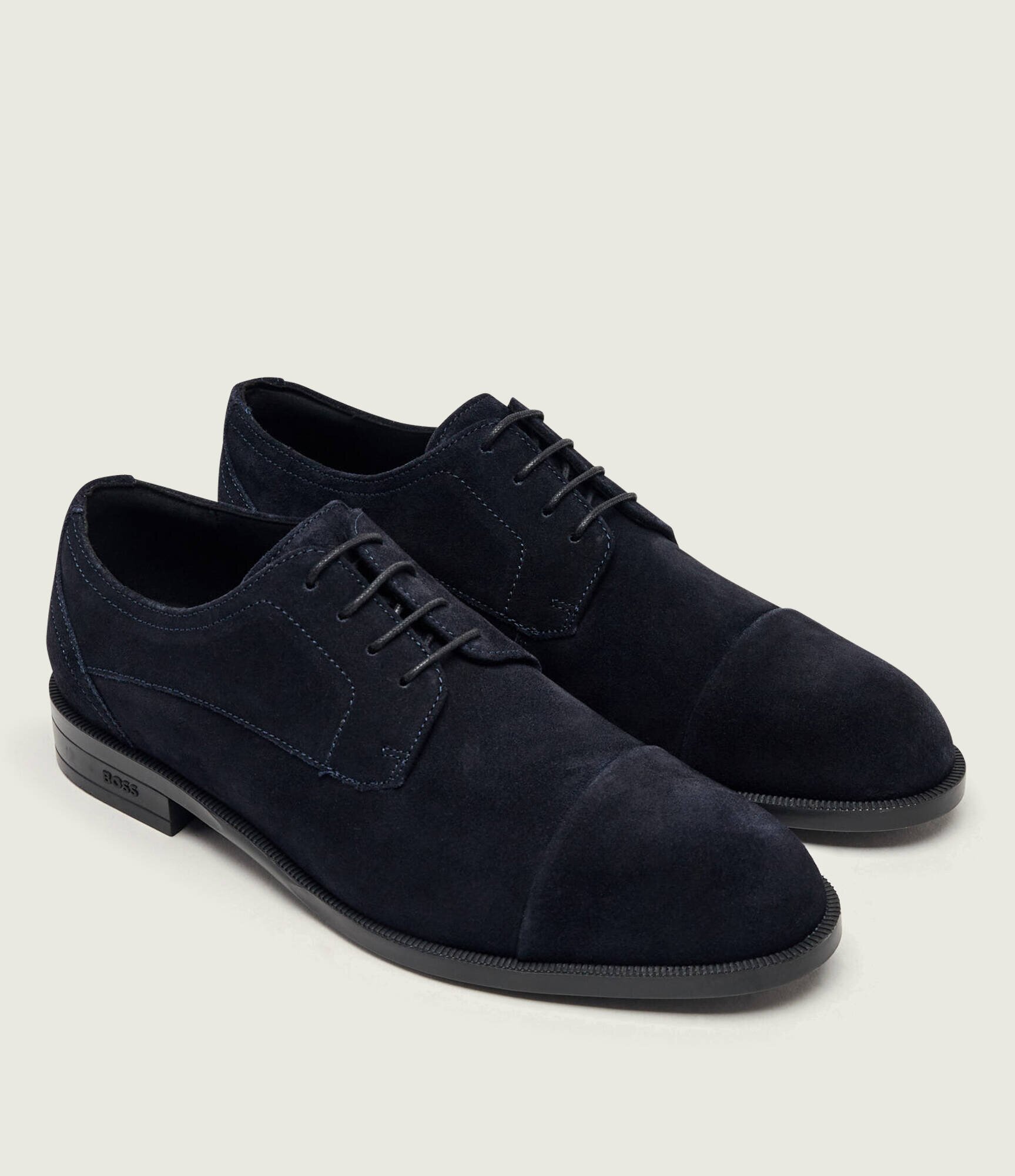 BOSS Black Pantofi derby Tayil_Derb_sdct | piele întoarsă