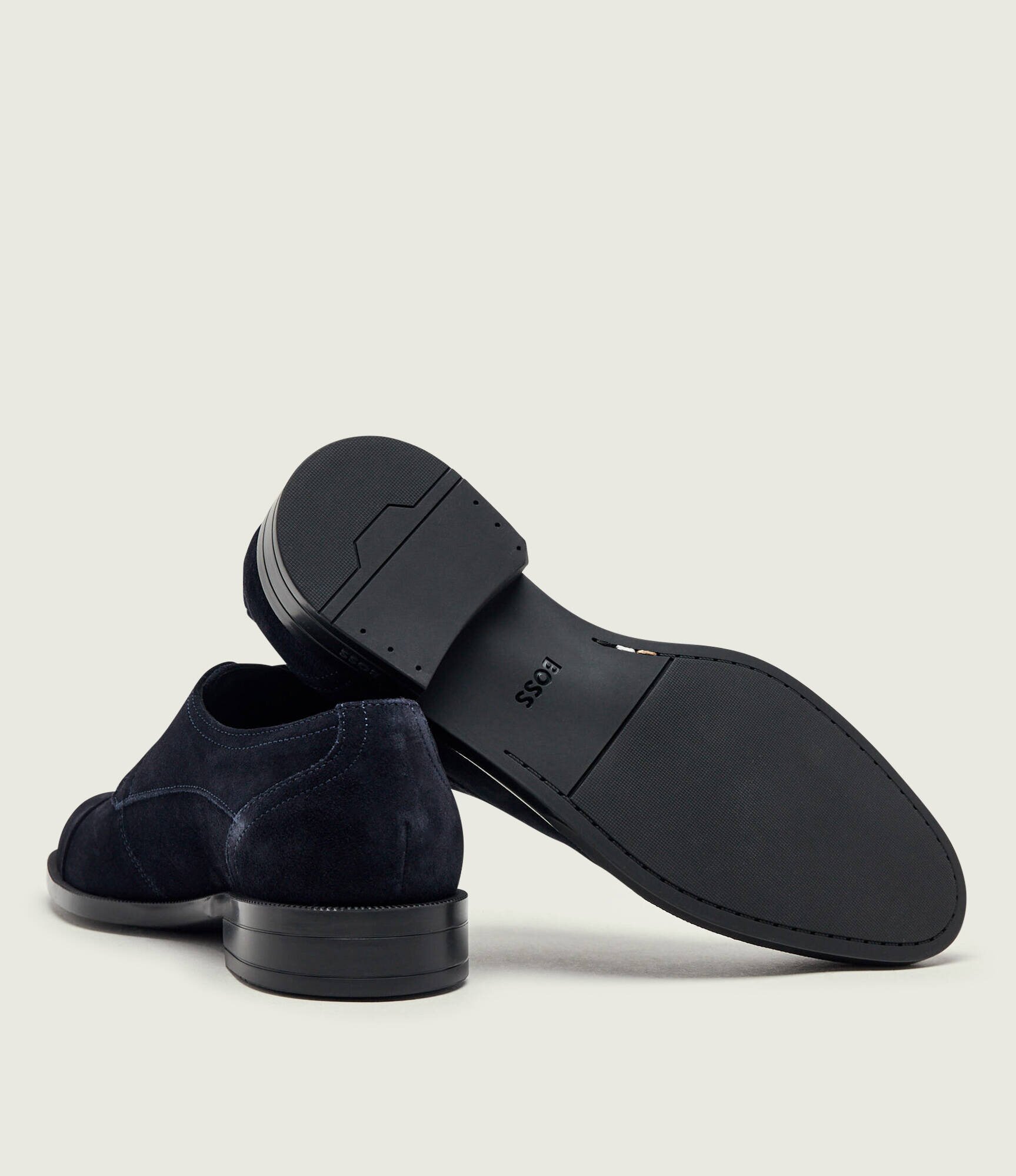 BOSS Black Pantofi derby Tayil_Derb_sdct | piele întoarsă