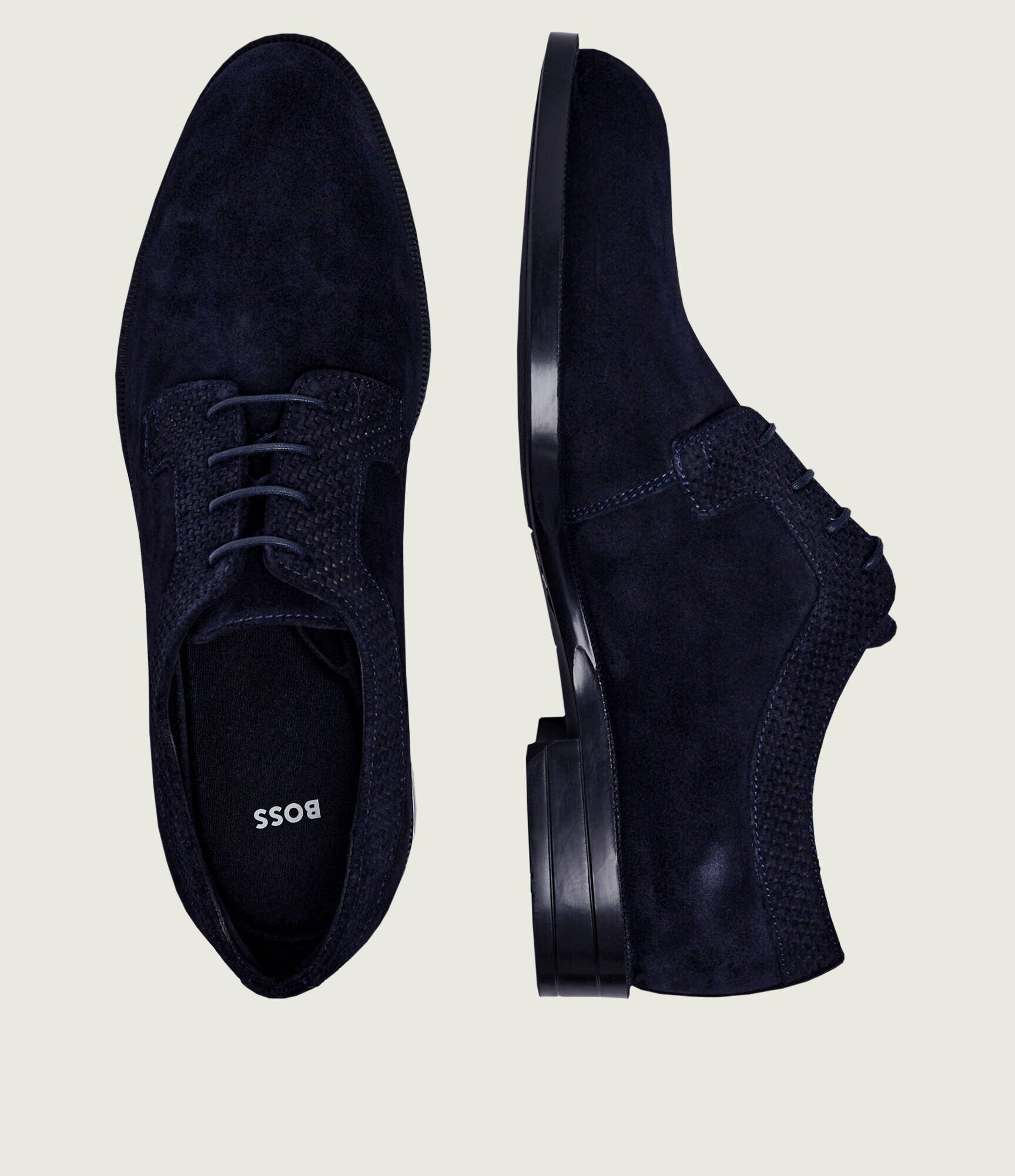 BOSS Black Pantofi derby Tayil_Derb_sdwv | piele întoarsă