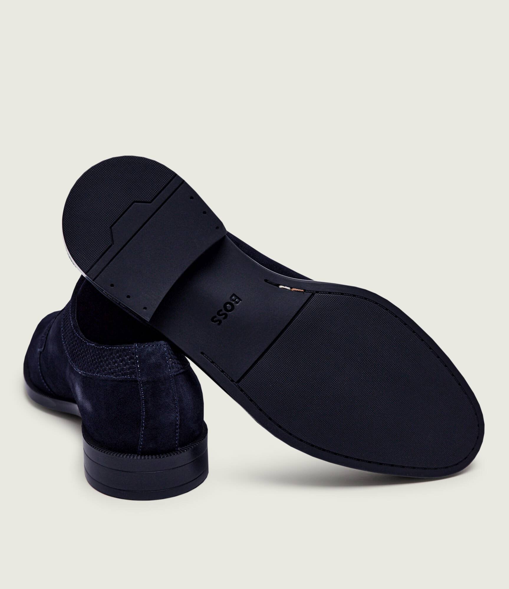 BOSS Black Pantofi derby Tayil_Derb_sdwv | piele întoarsă