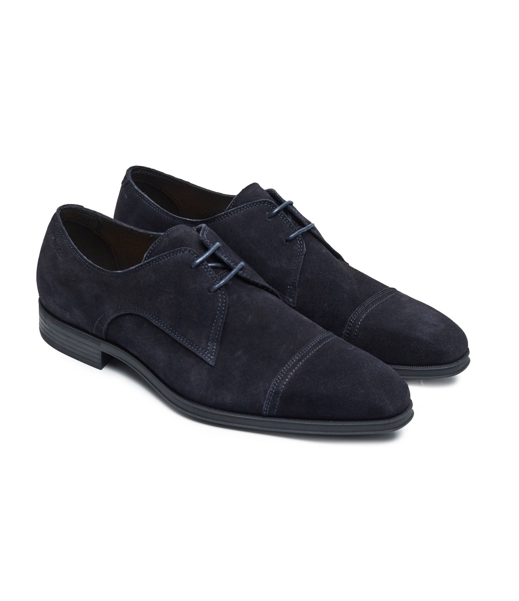 BOSS Black Pantofi derby Theon_Derb_sdtc | piele întoarsă