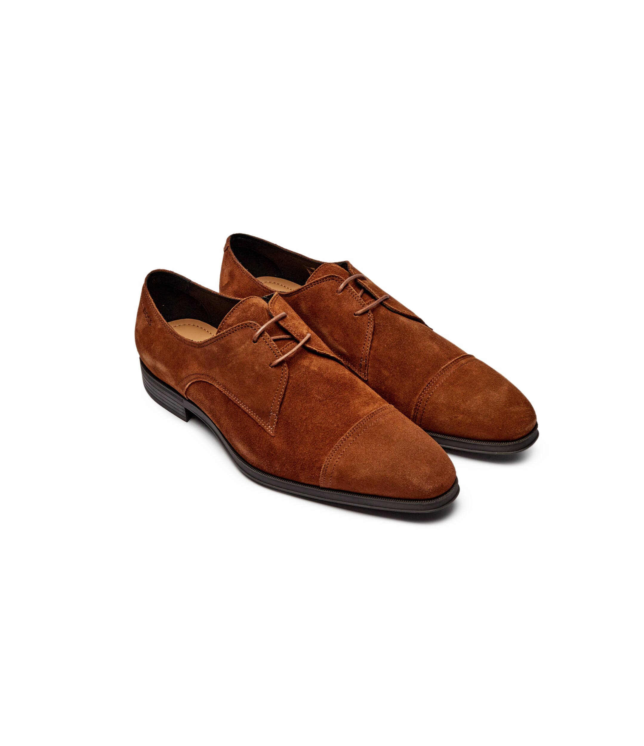 BOSS Black Pantofi derby Theon | piele întoarsă
