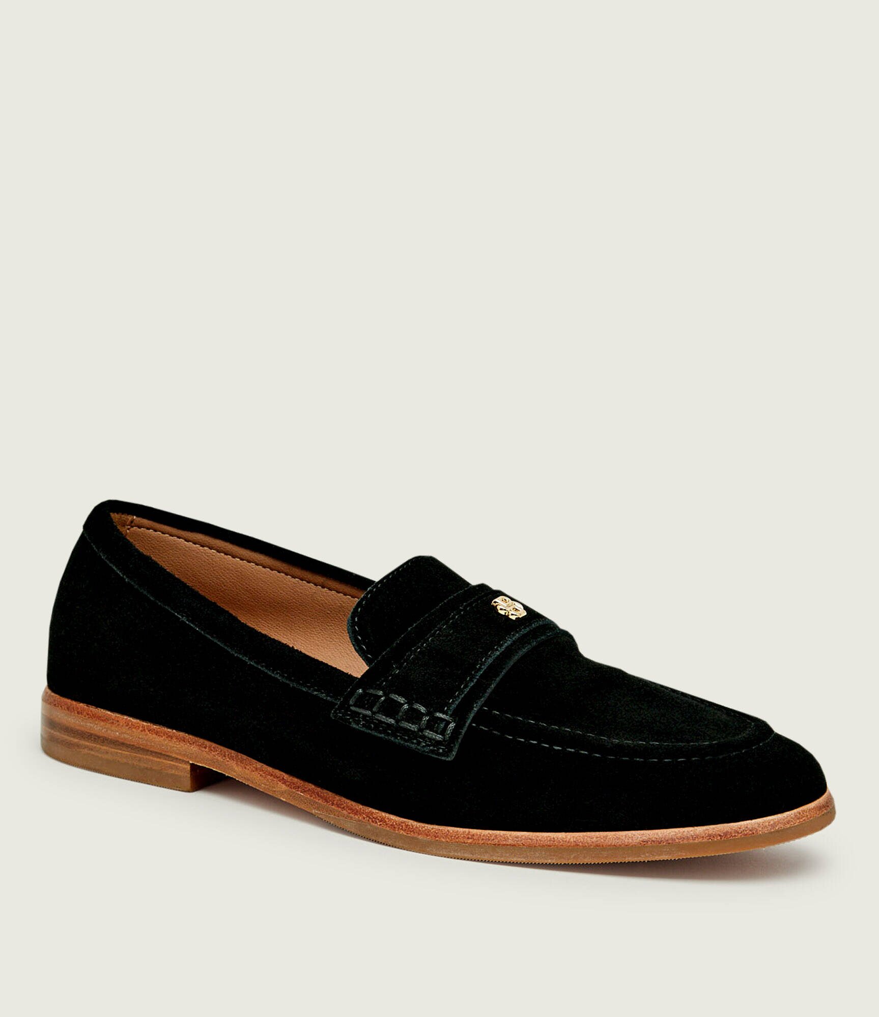 BOSS Black Pantofi loafer Helyan_Loaf_SDBB | piele întoarsă