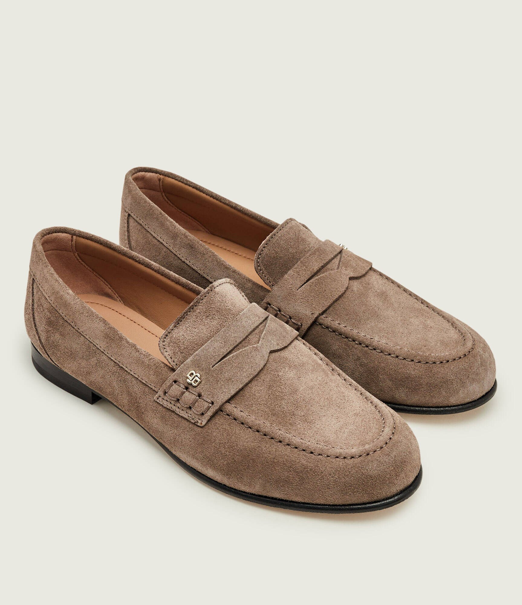 BOSS Black Pantofi loafer Jadey_Mocc_SDBB | piele întoarsă