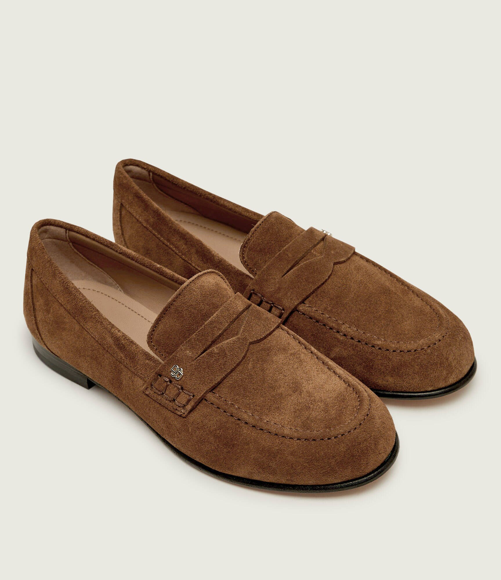 BOSS Black Pantofi loafer Jadey_Mocc_SDBB | piele întoarsă