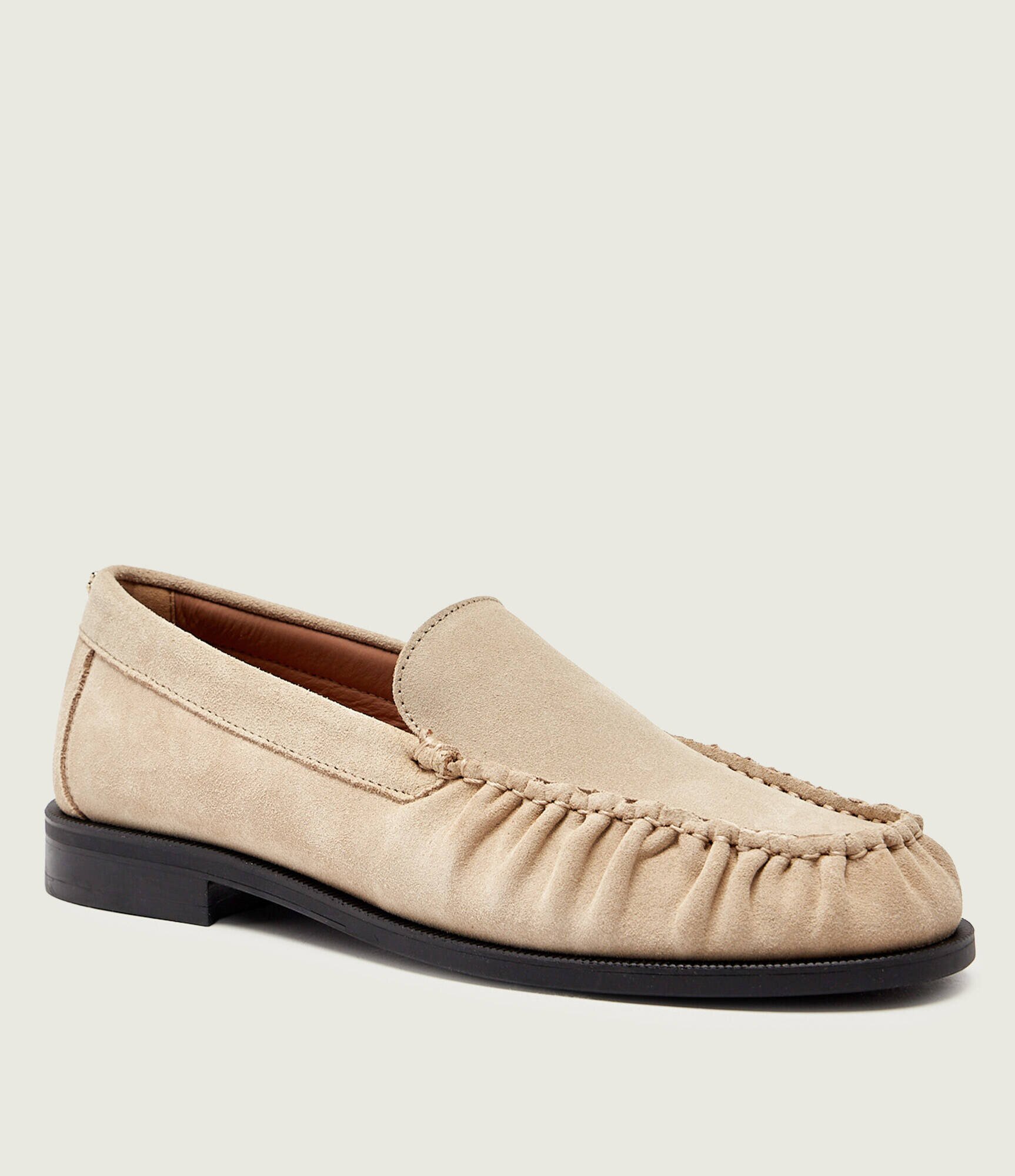 BOSS Black Pantofi loafer Lycia_Mocc_SD | piele întoarsă
