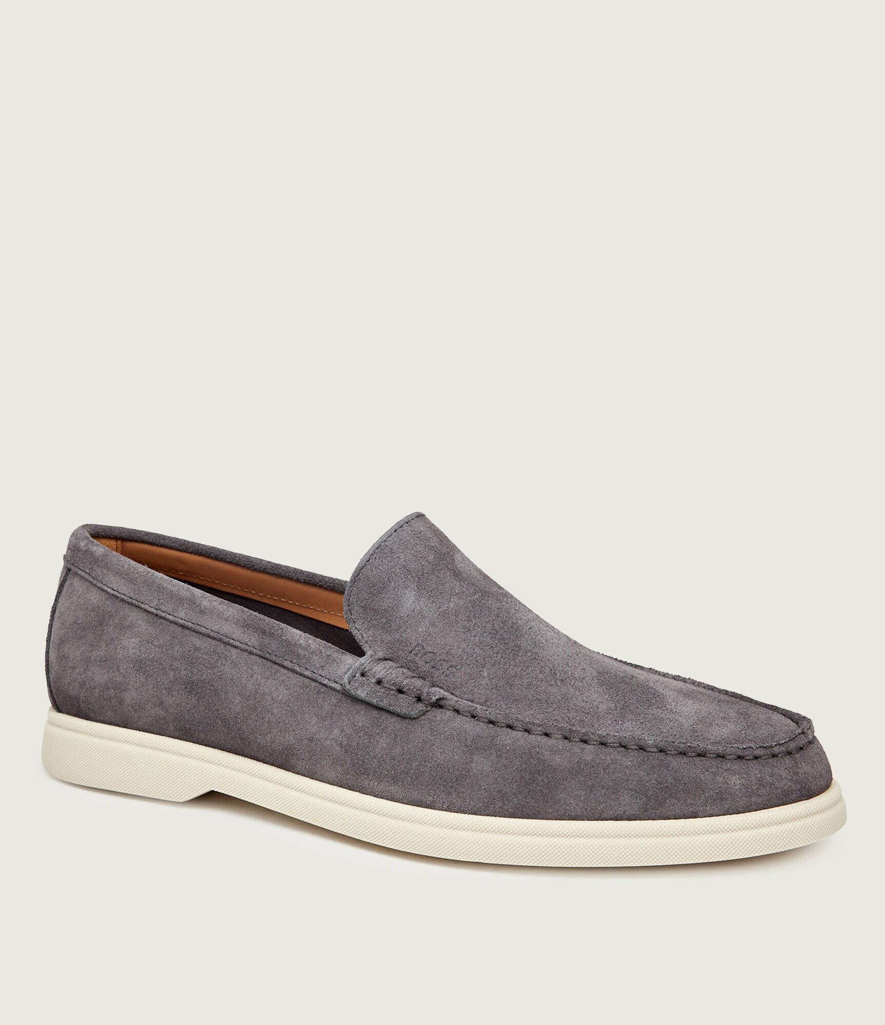 BOSS Black Pantofi loafer Sienne_Loaf_sd_N | piele întoarsă