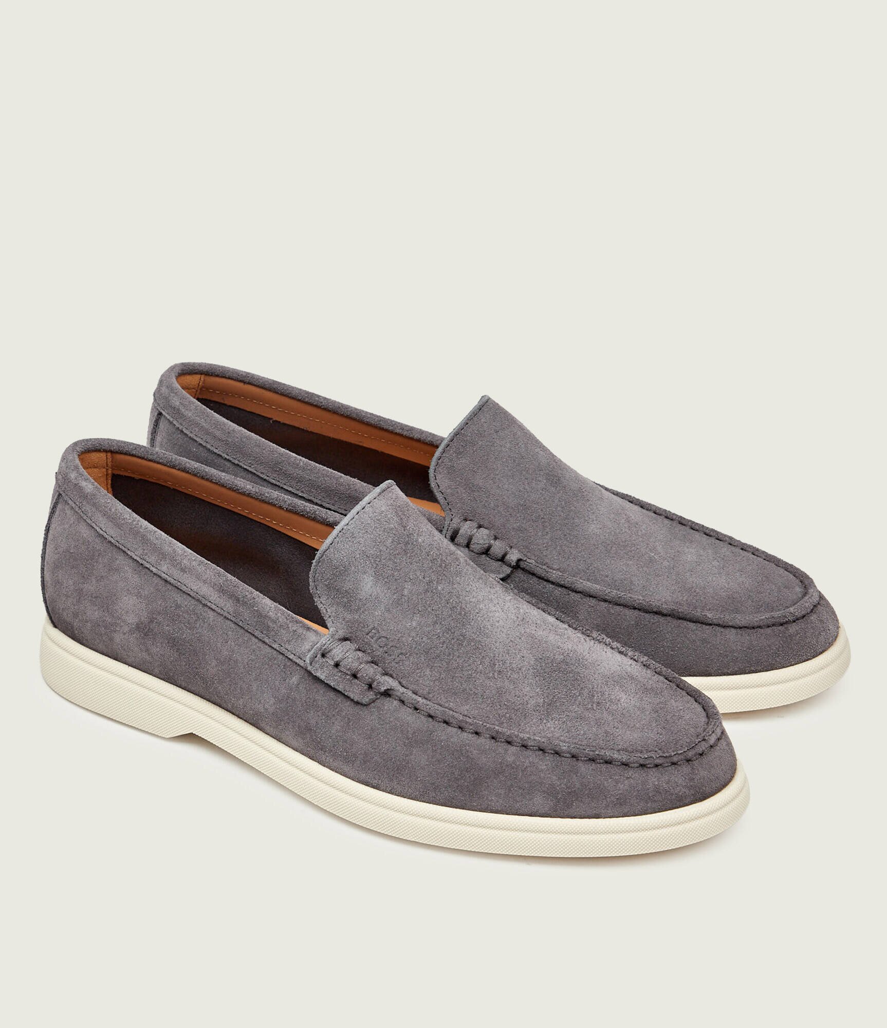 BOSS Black Pantofi loafer Sienne_Loaf_sd_N | piele întoarsă
