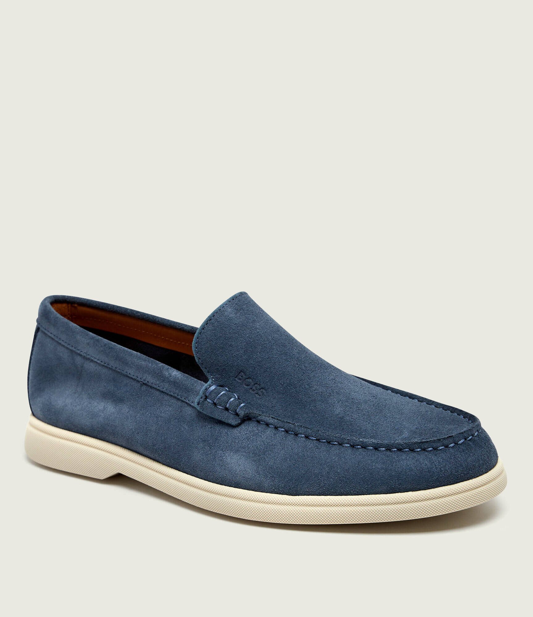BOSS Black Pantofi loafer Sienne_Loaf_sd_N | piele întoarsă