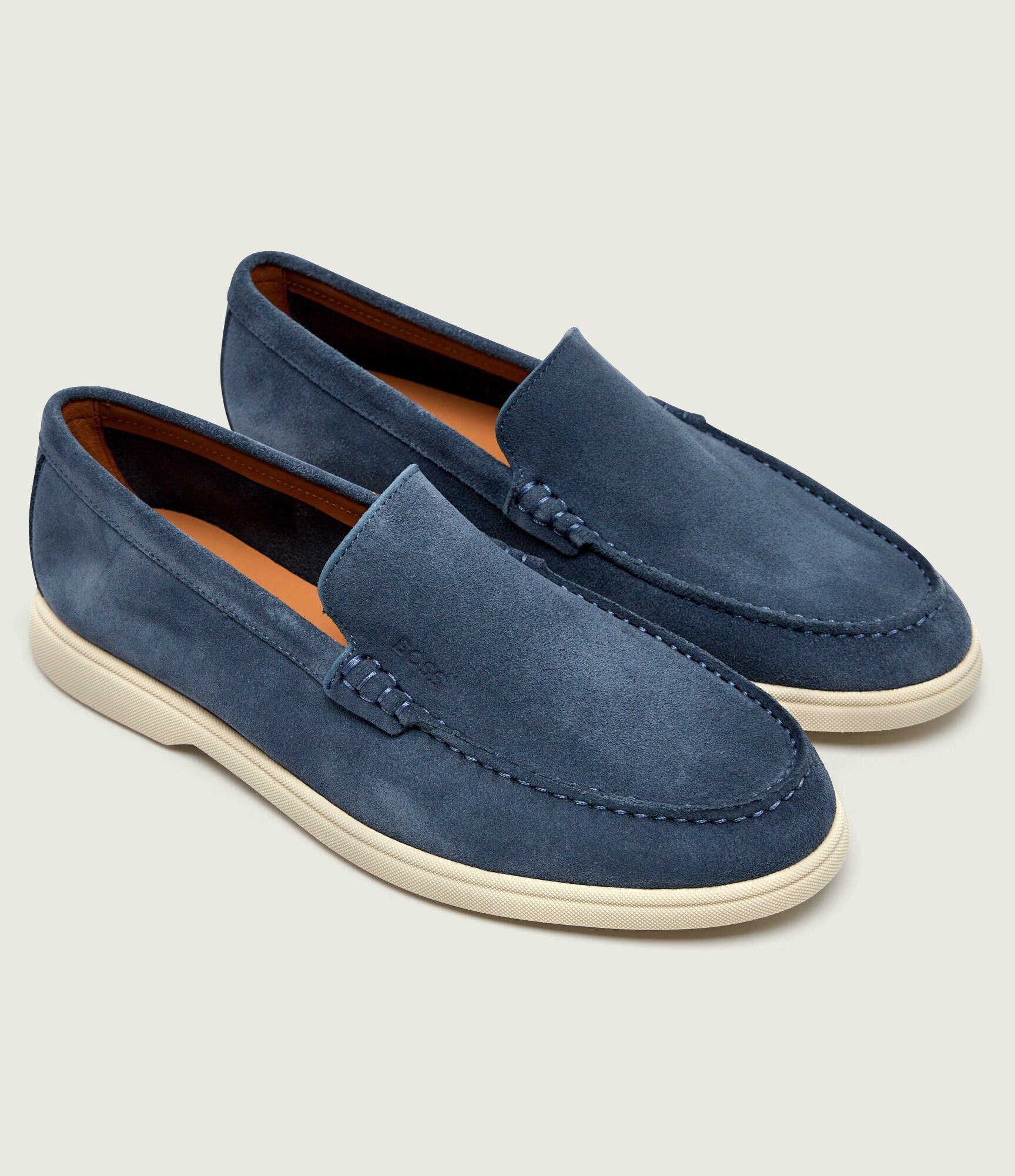 BOSS Black Pantofi loafer Sienne_Loaf_sd_N | piele întoarsă