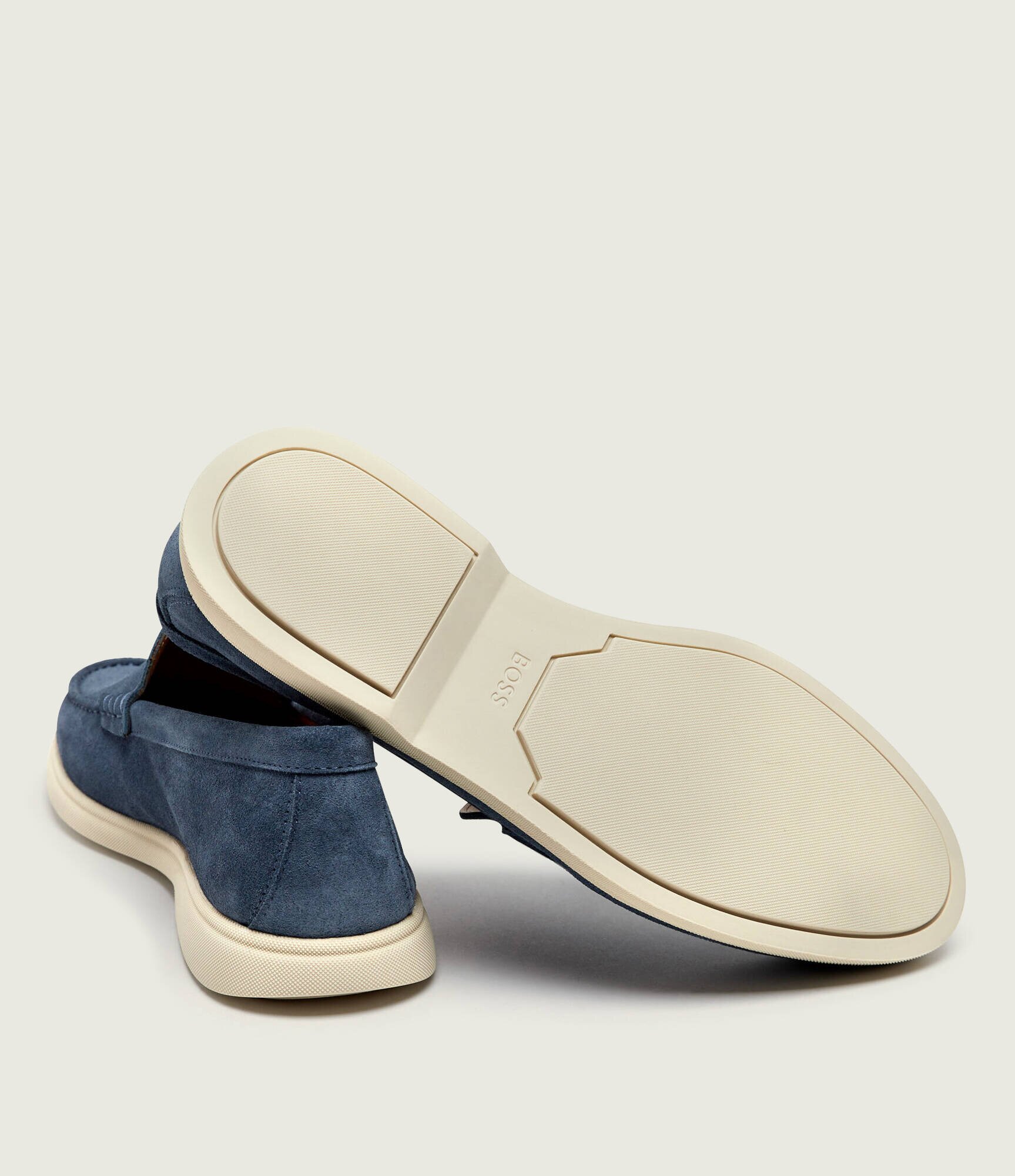 BOSS Black Pantofi loafer Sienne_Loaf_sd_N | piele întoarsă