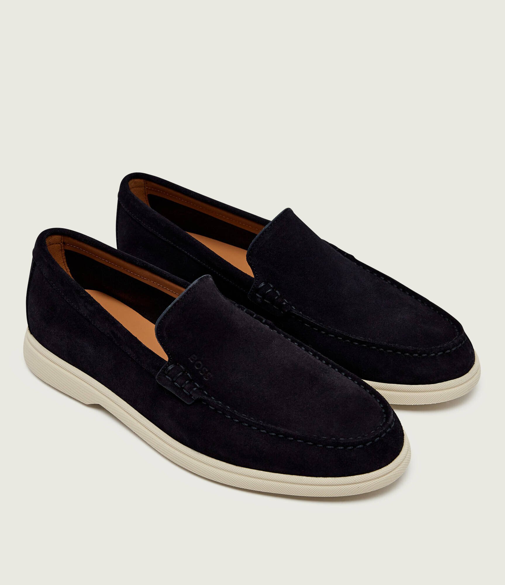 BOSS Black Pantofi loafer Sienne_Loaf_sd_N | piele întoarsă