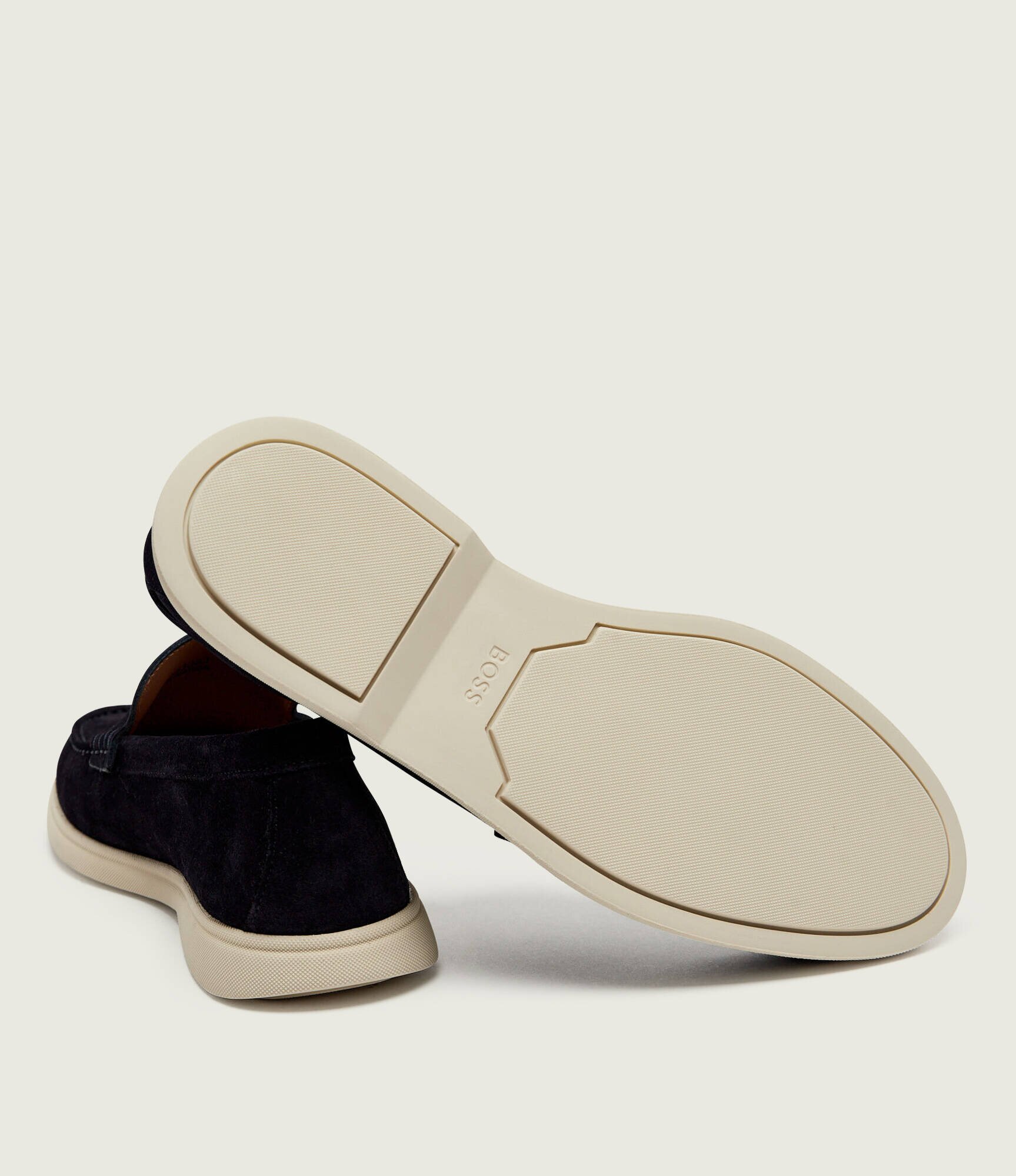 BOSS Black Pantofi loafer Sienne_Loaf_sd_N | piele întoarsă