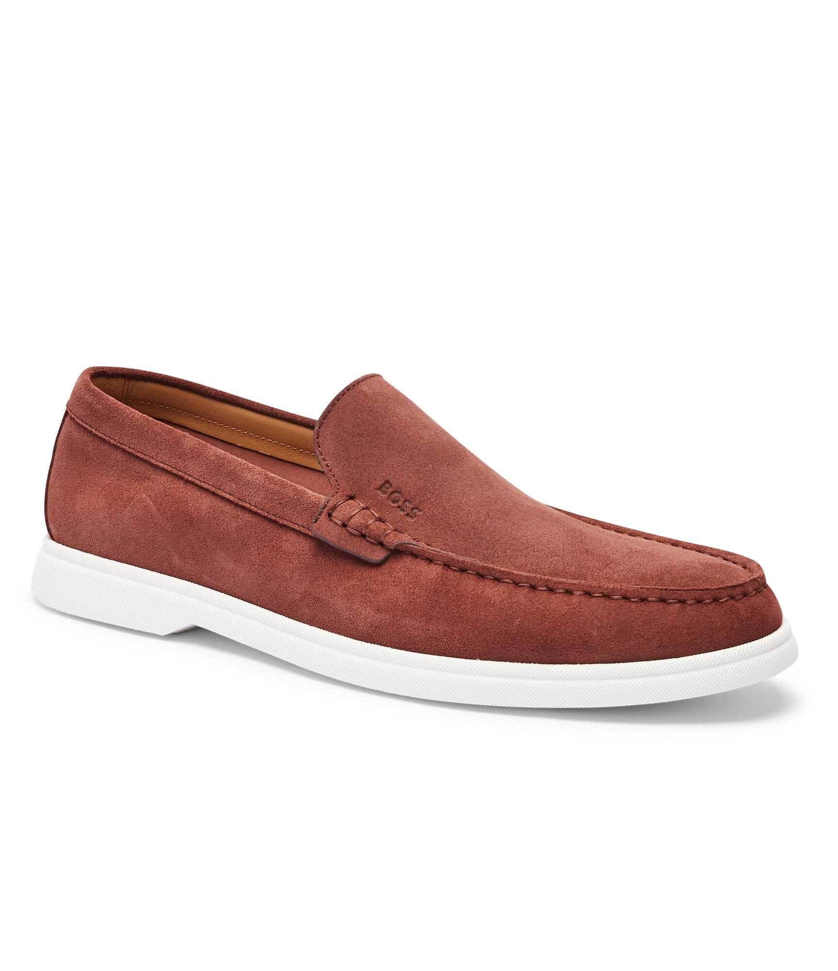 BOSS Black Pantofi loafer Sienne_Loaf_sd_N | piele întoarsă