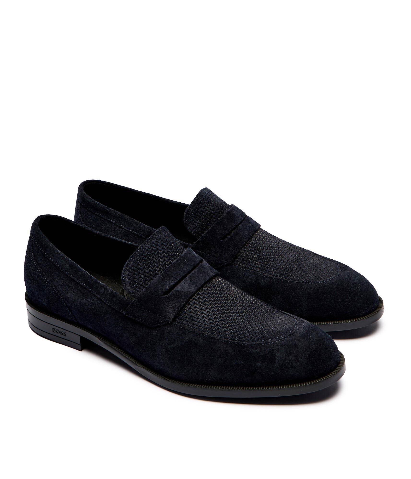 BOSS Black Pantofi loafer Tayil | piele întoarsă