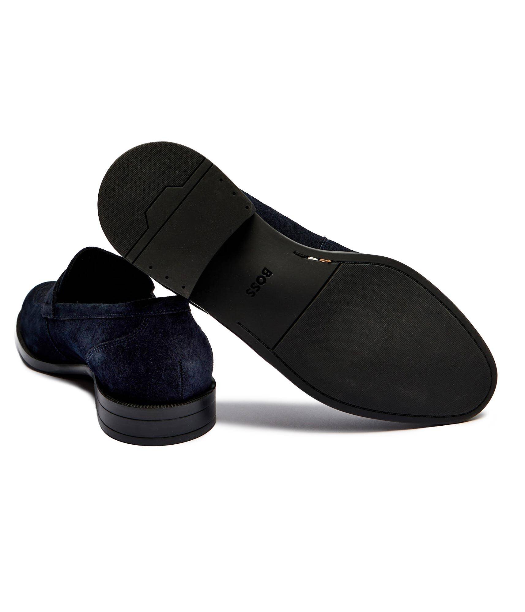 BOSS Black Pantofi loafer Tayil | piele întoarsă