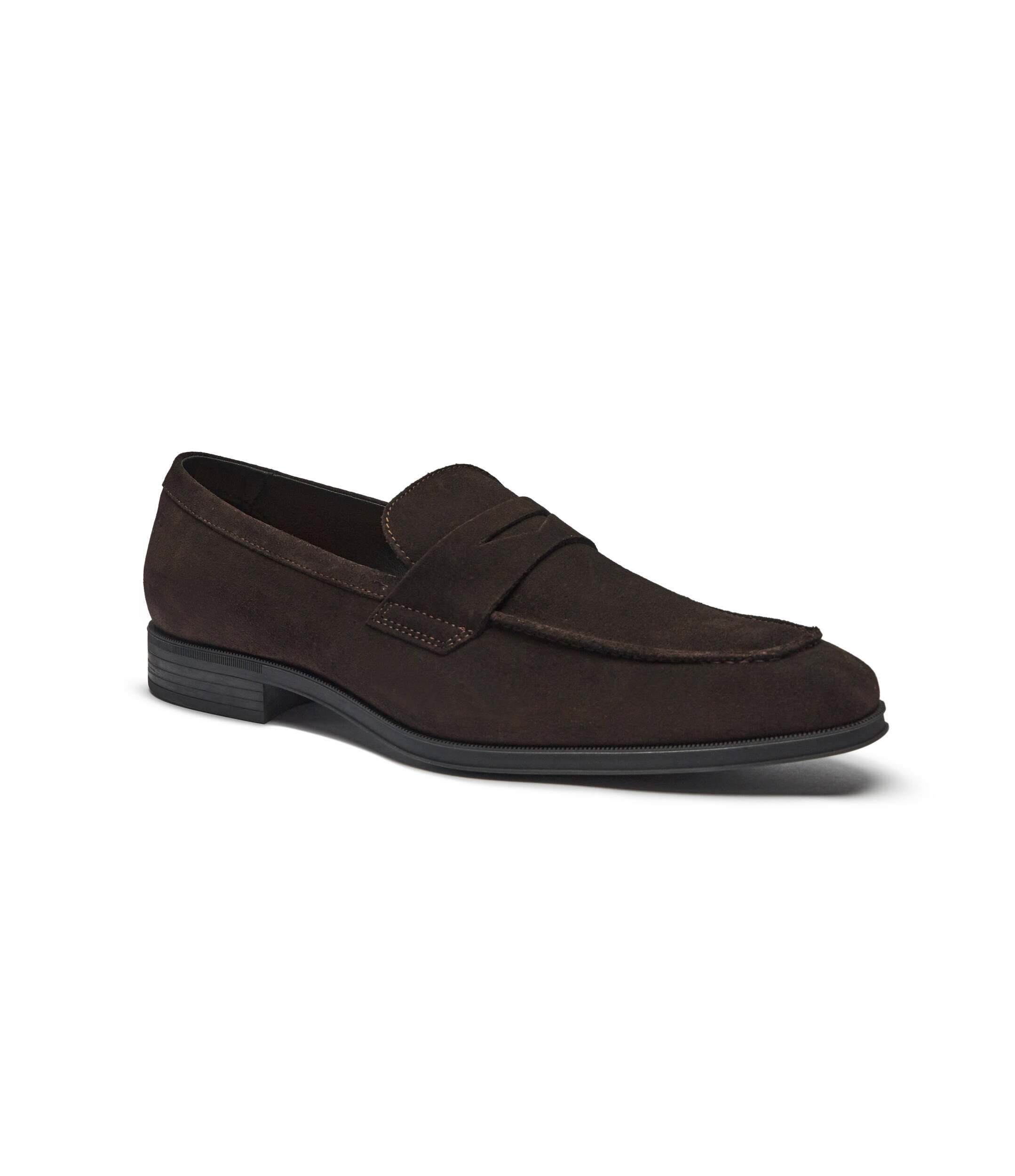 BOSS Black Pantofi loafer Theon | piele întoarsă