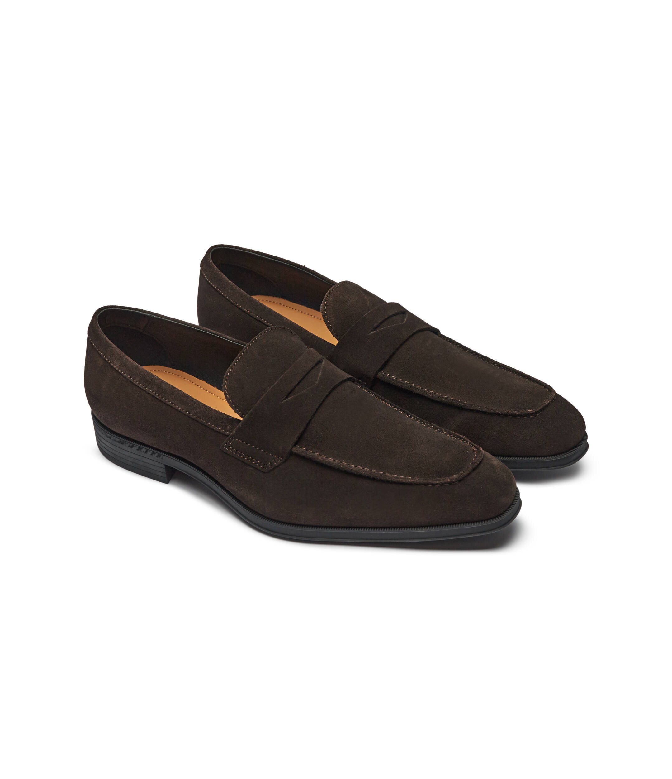 BOSS Black Pantofi loafer Theon | piele întoarsă