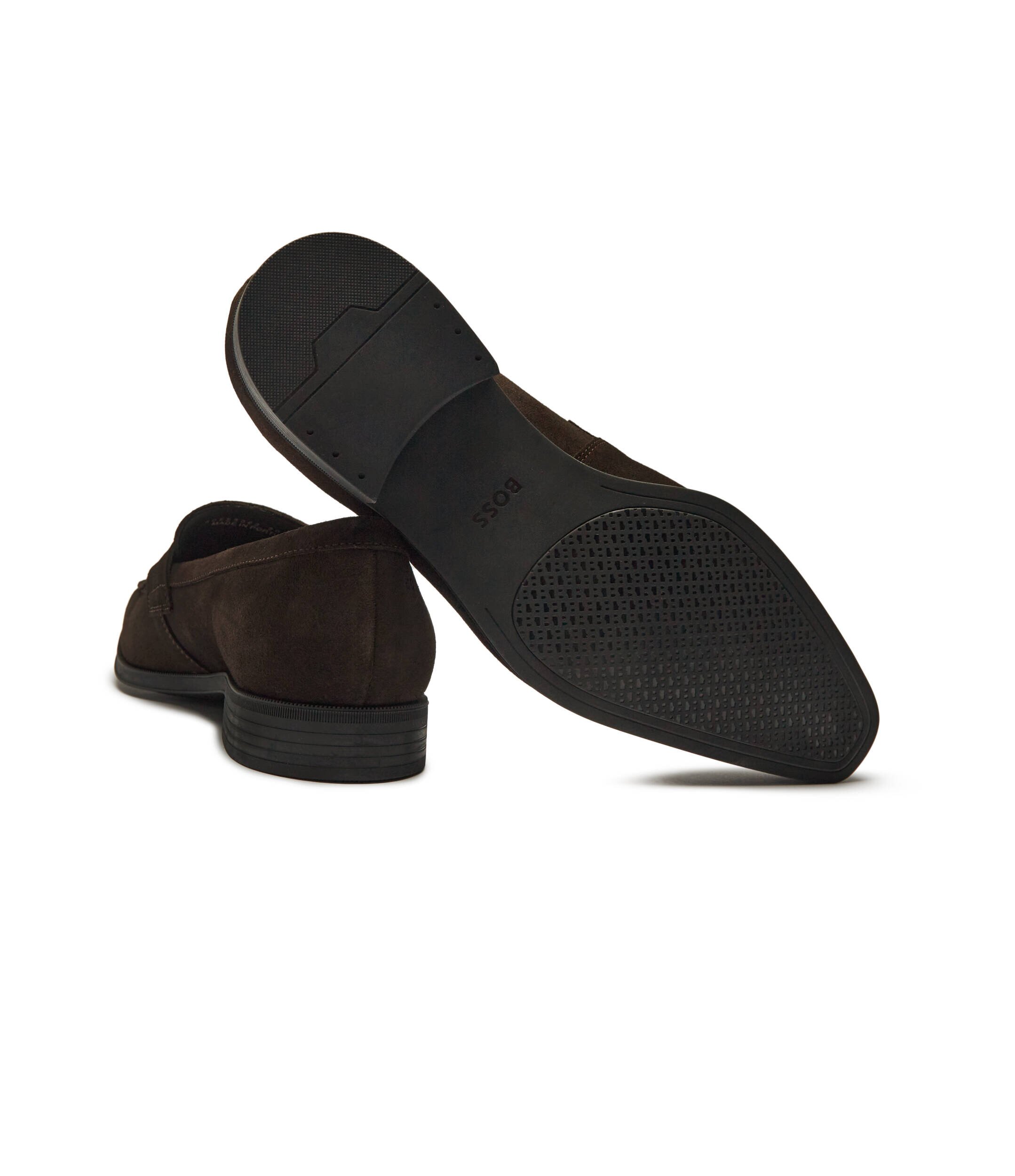 BOSS Black Pantofi loafer Theon | piele întoarsă