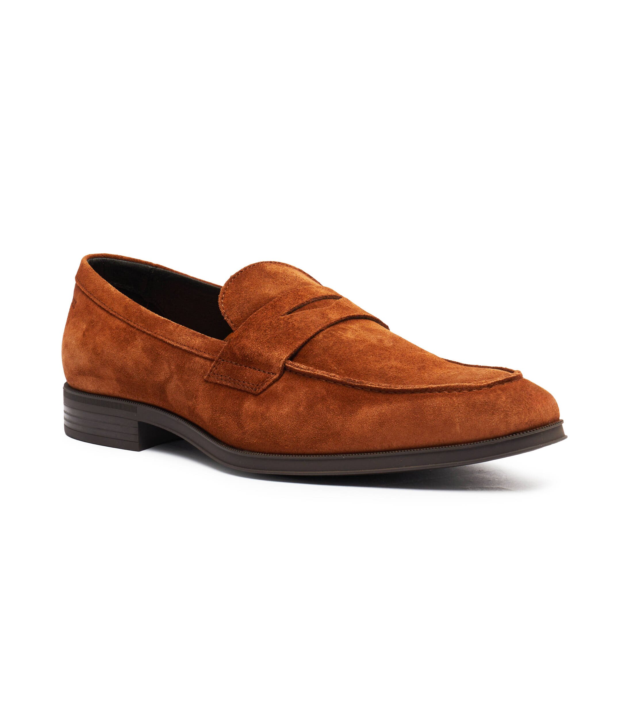 BOSS Black Pantofi loafer Theon | piele întoarsă