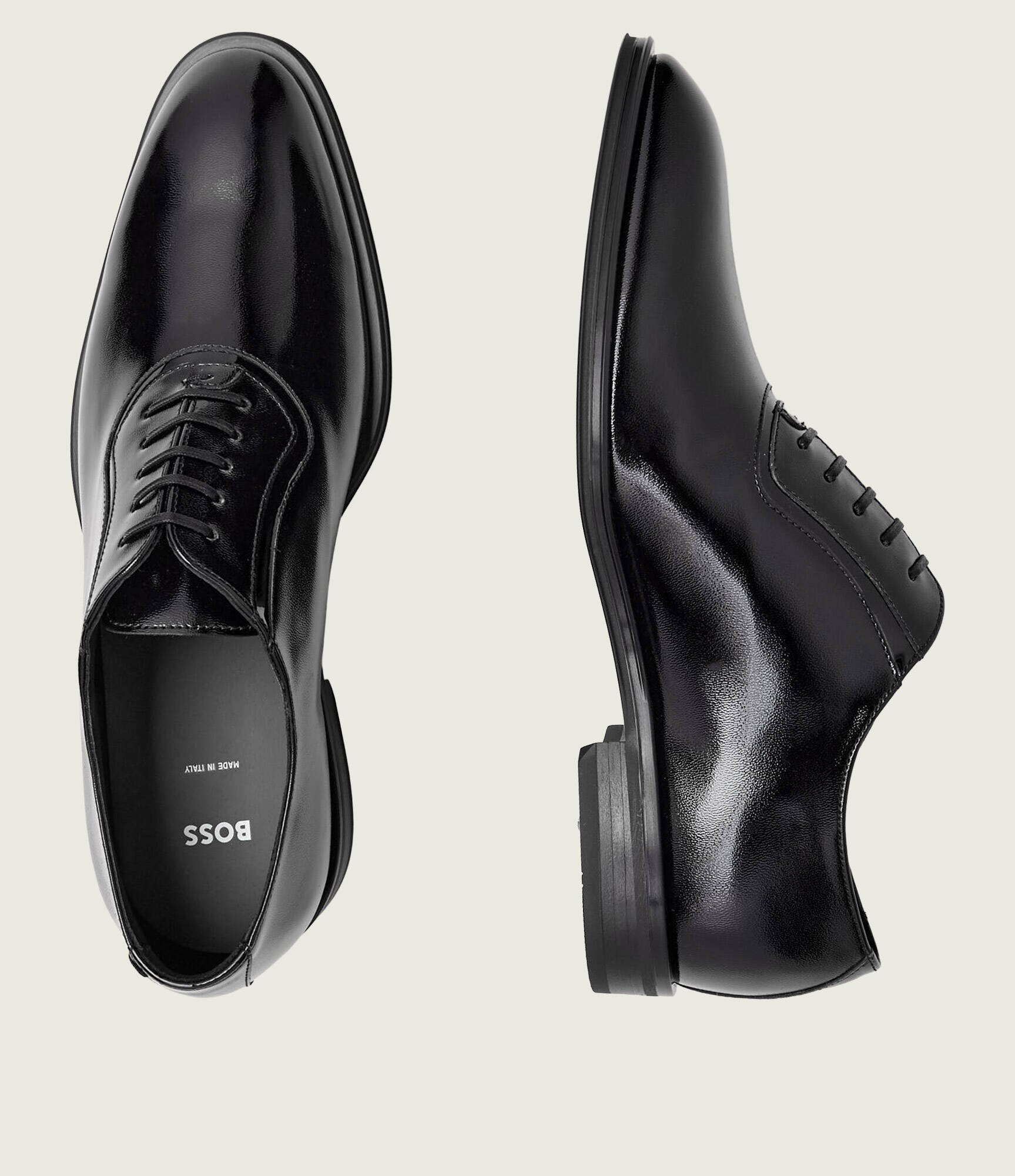 BOSS Black Pantofi oxford Derrek_Oxfr_papr cu adaos de piele