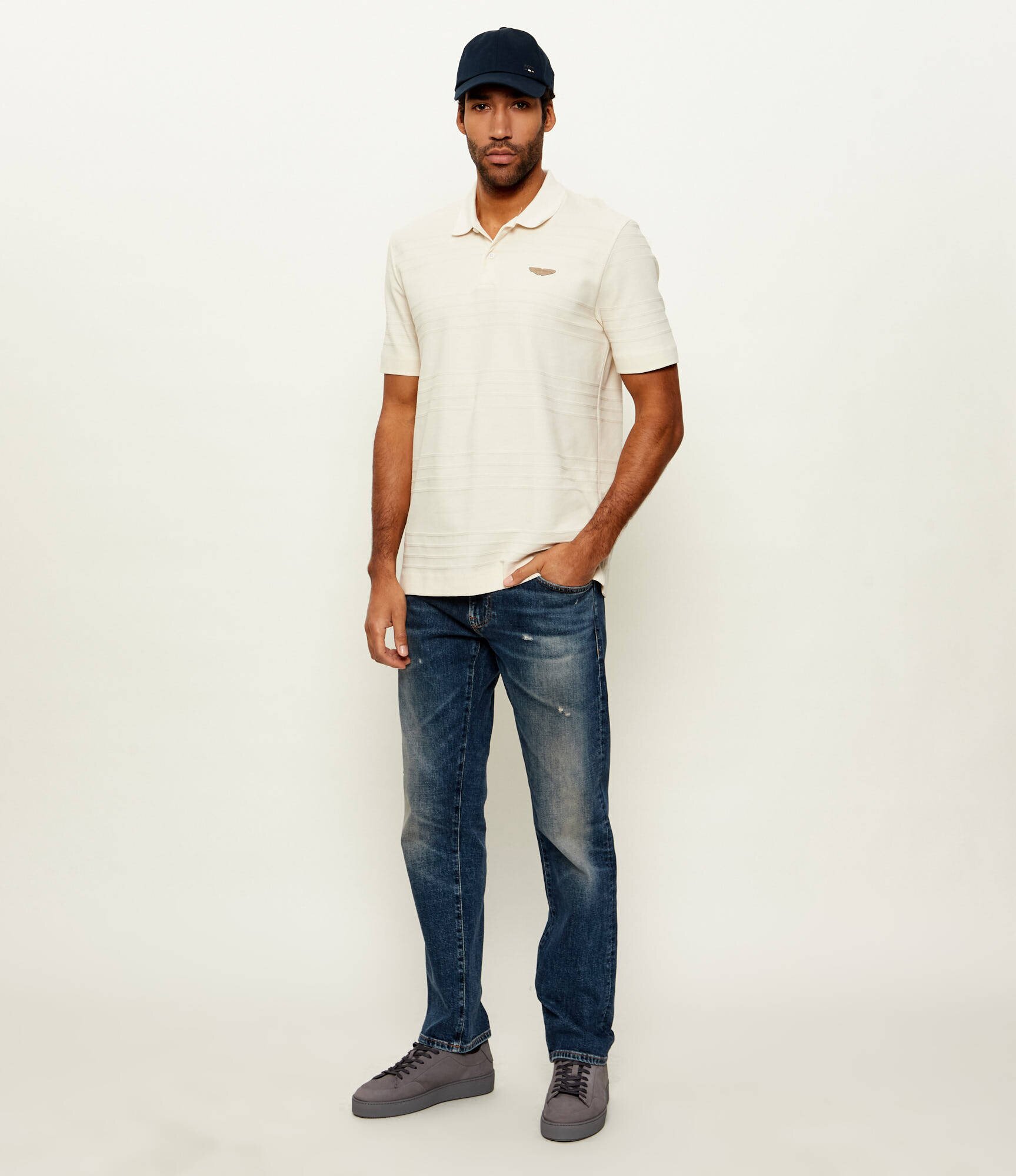 BOSS Black Polo C-Parris 242_AM | BOSS x Aston Martin | regular fit