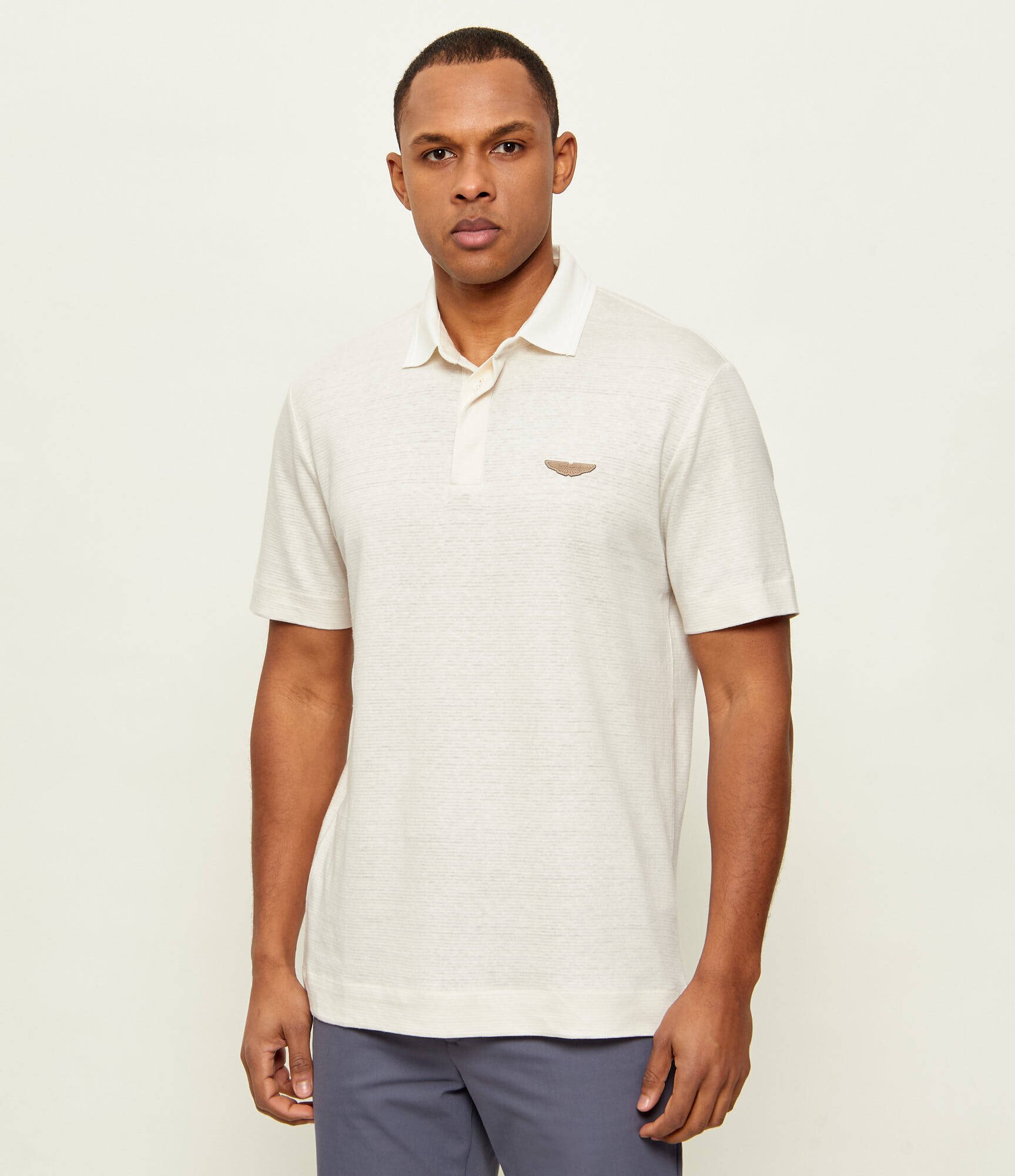 BOSS Black Polo C-Parris 248 Boss x Aston Martin | regular fit | cu adaos de in