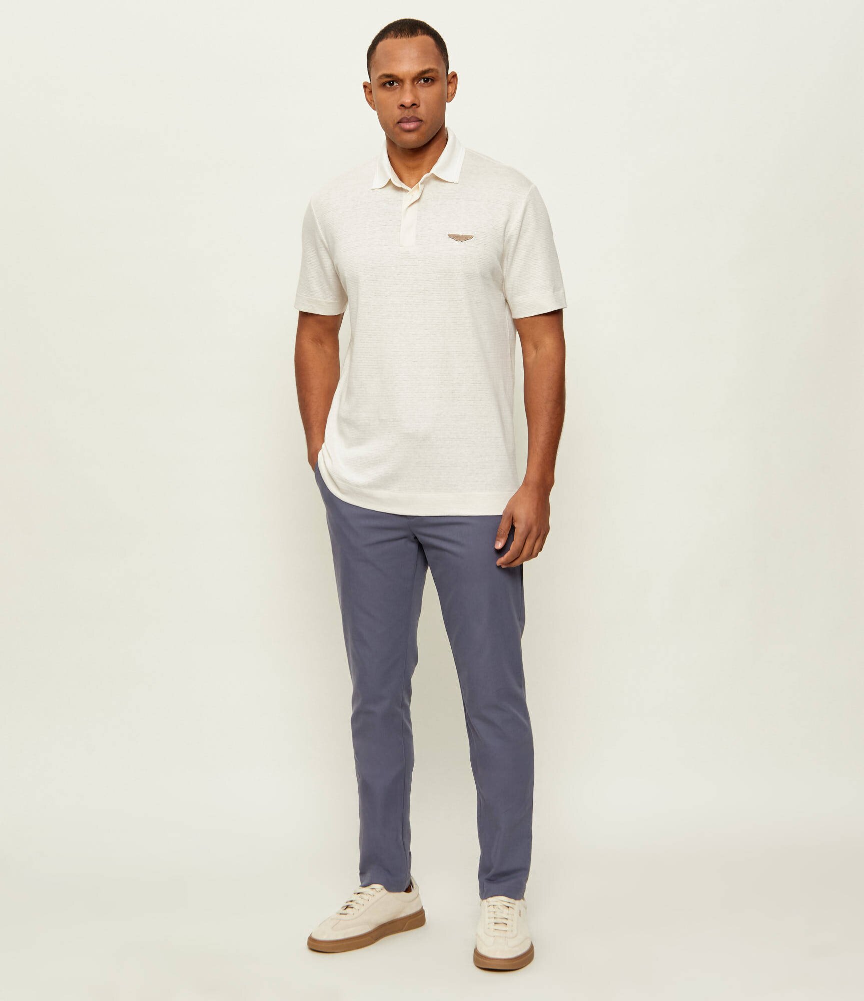 BOSS Black Polo C-Parris 248 Boss x Aston Martin | regular fit | cu adaos de in