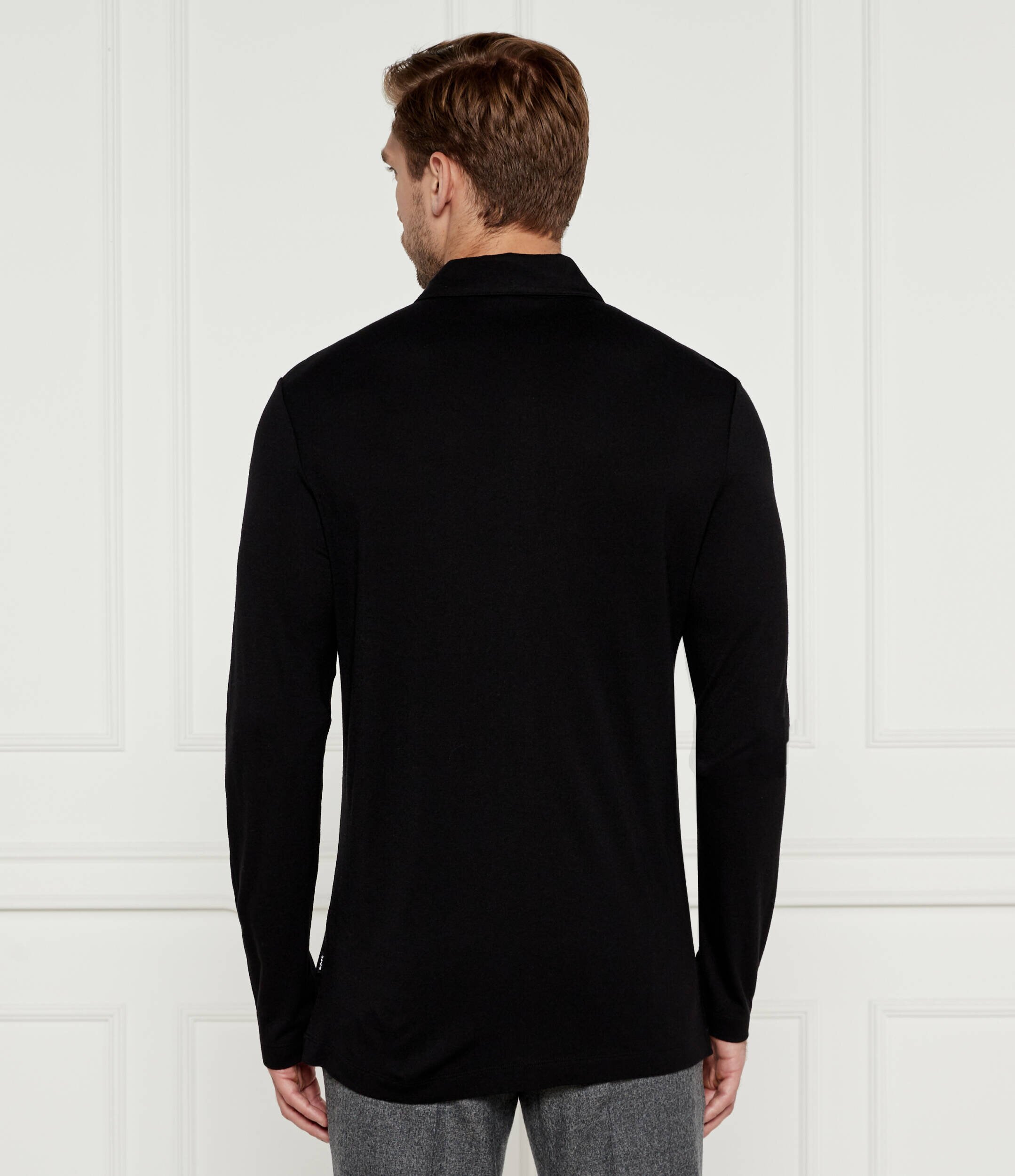 BOSS Black Polo H-Person 20 | Regular Fit cu adaos de lână